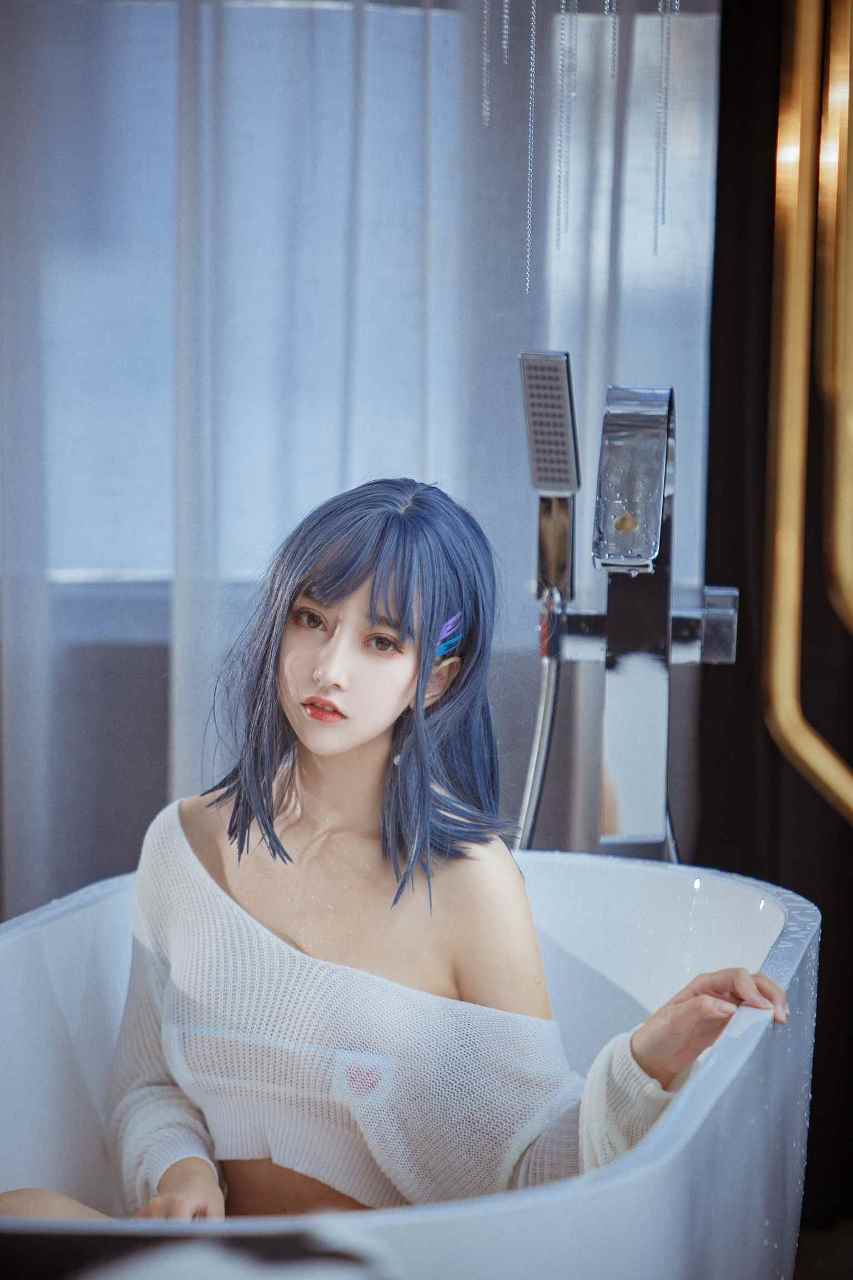 过期米线线喵 浴缸+痛袜 51P 17