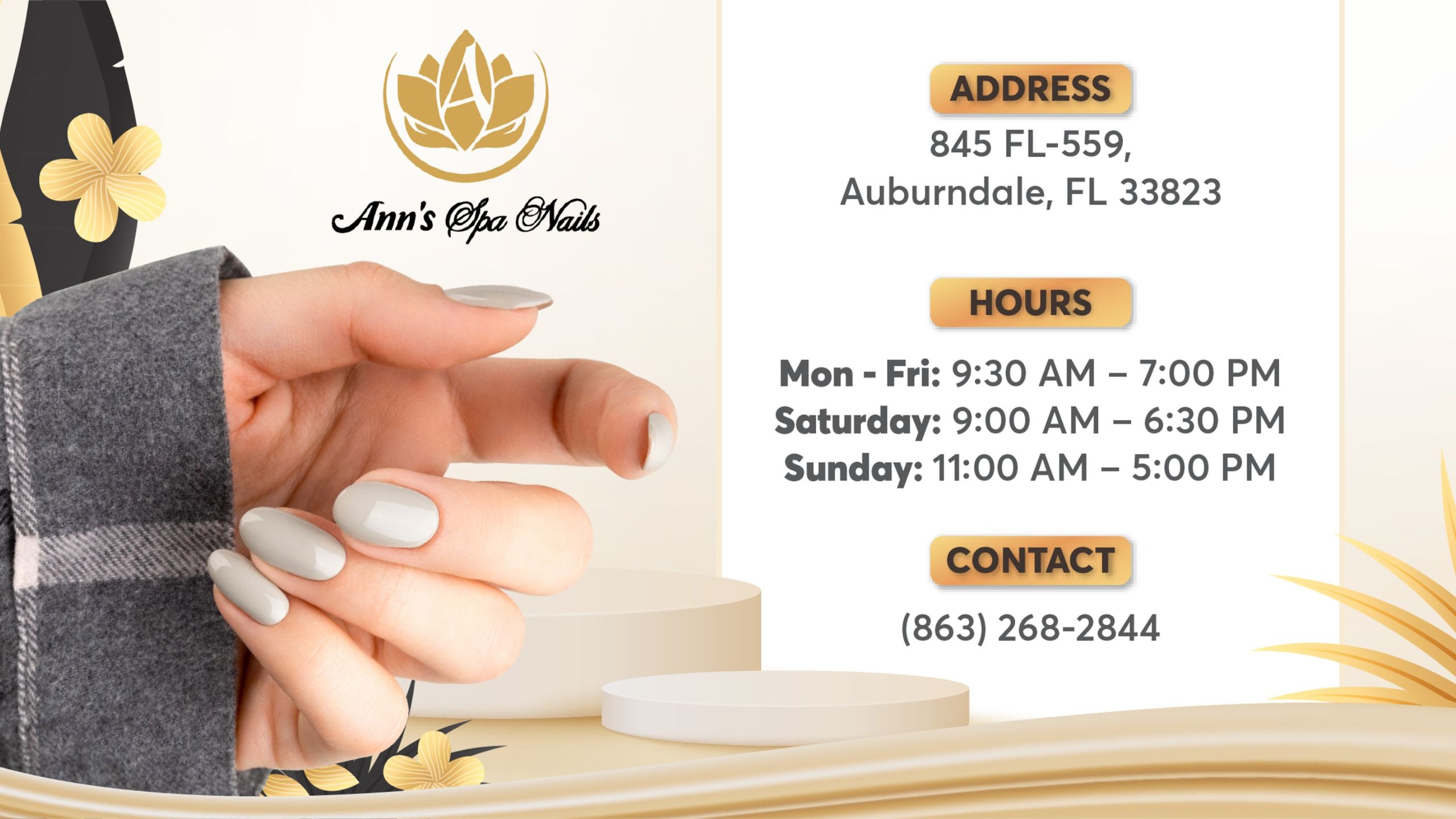 Ann's Spa & Nails Lounge Auburndale Telegraph