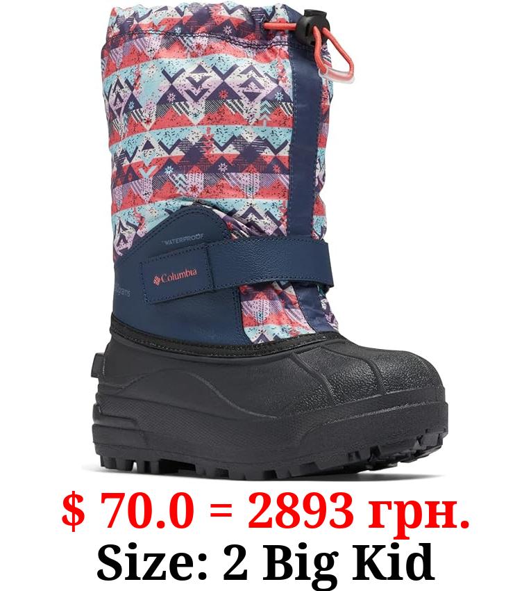 Columbia Unisex-Child Powderbug Forty Print Snow Boot