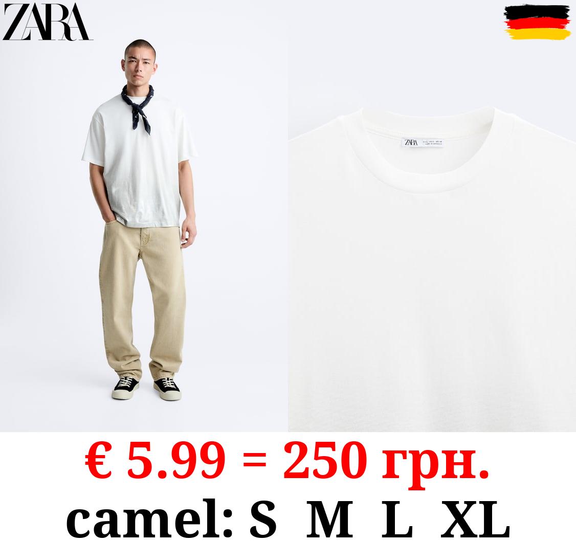 T-SHIRT WITH METALLIC FINISH