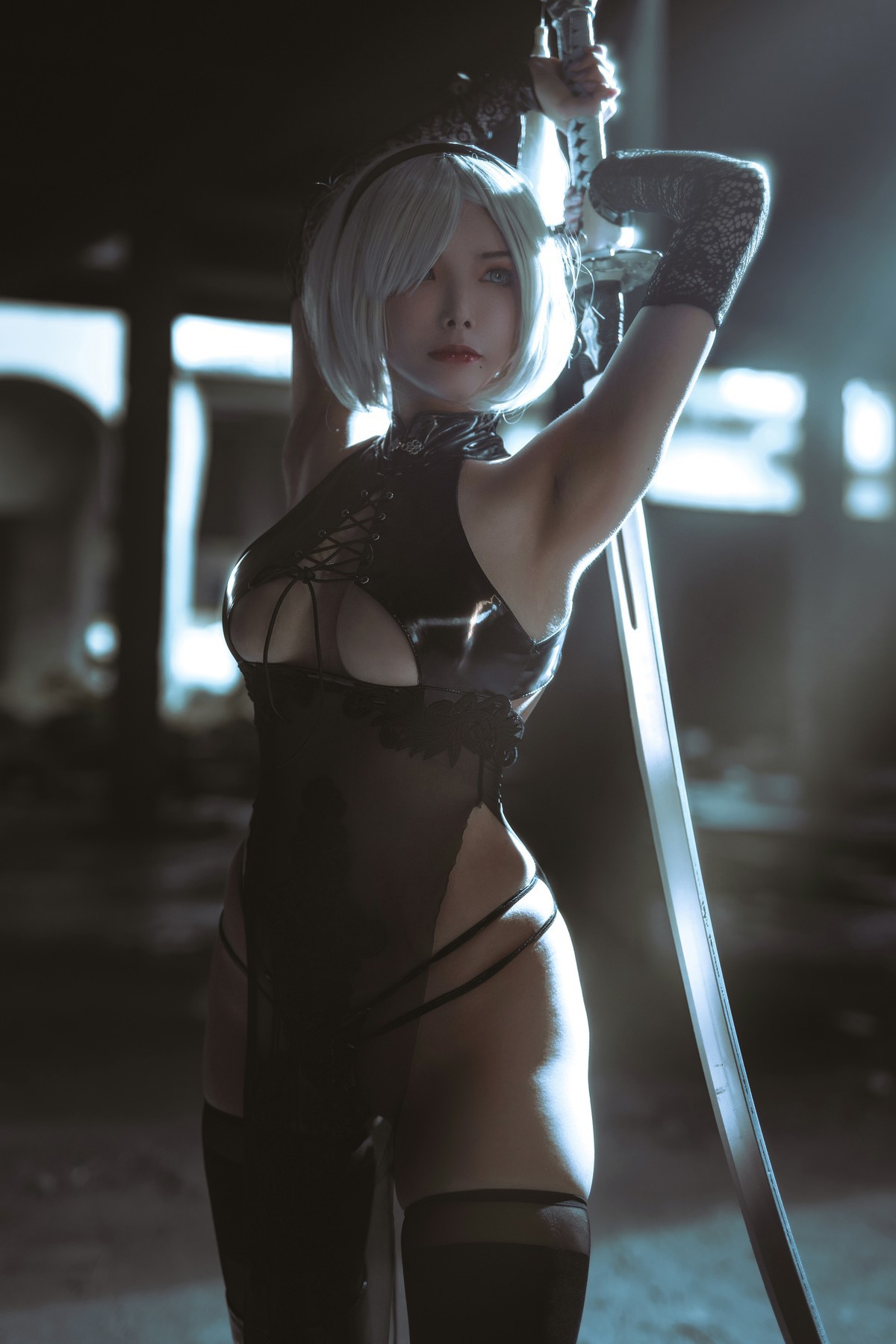 夏小秋秋秋 Cosplay 2B ニーア オートマタ 1