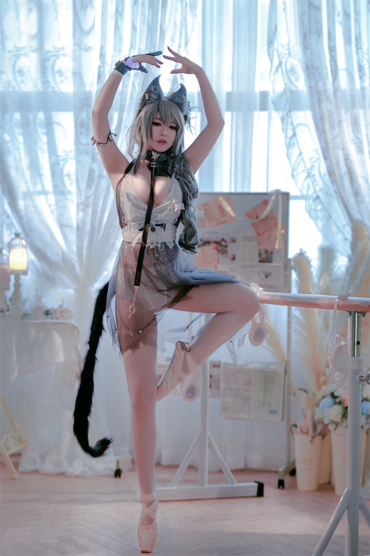 Cosplay 面饼仙儿 半半子 黑x森蚺 27