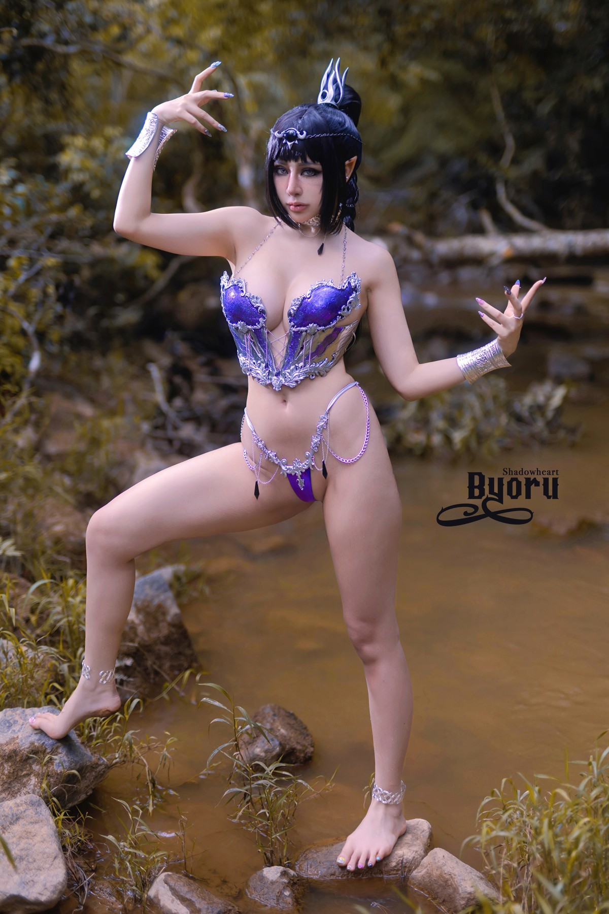 Cosplay 日本性感萝莉Byoru Shadowheart Baldur’s Gate 11