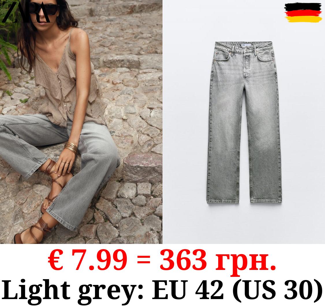 Z1975 MID-RISE STRAIGHT JEANS