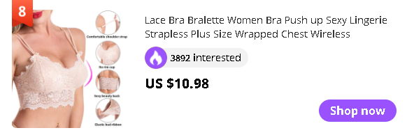 Lace Bra Bralette Women Bra Push up Sexy Lingerie Strapless Plus Size Wrapped Chest Wireless Underwear Top Femme Sujetador Mujer
