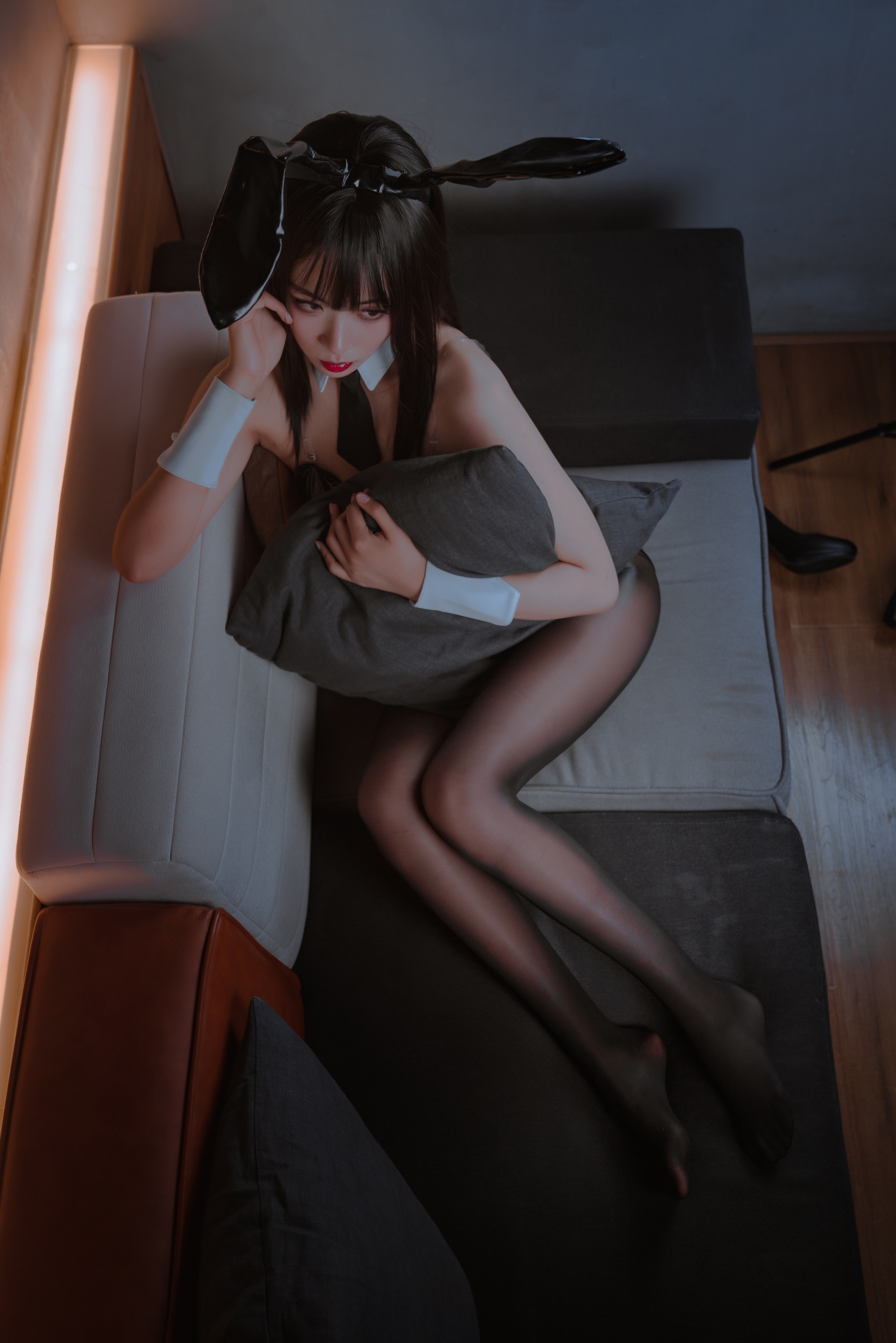 轩萧学姐 中秋 兔女郎 18