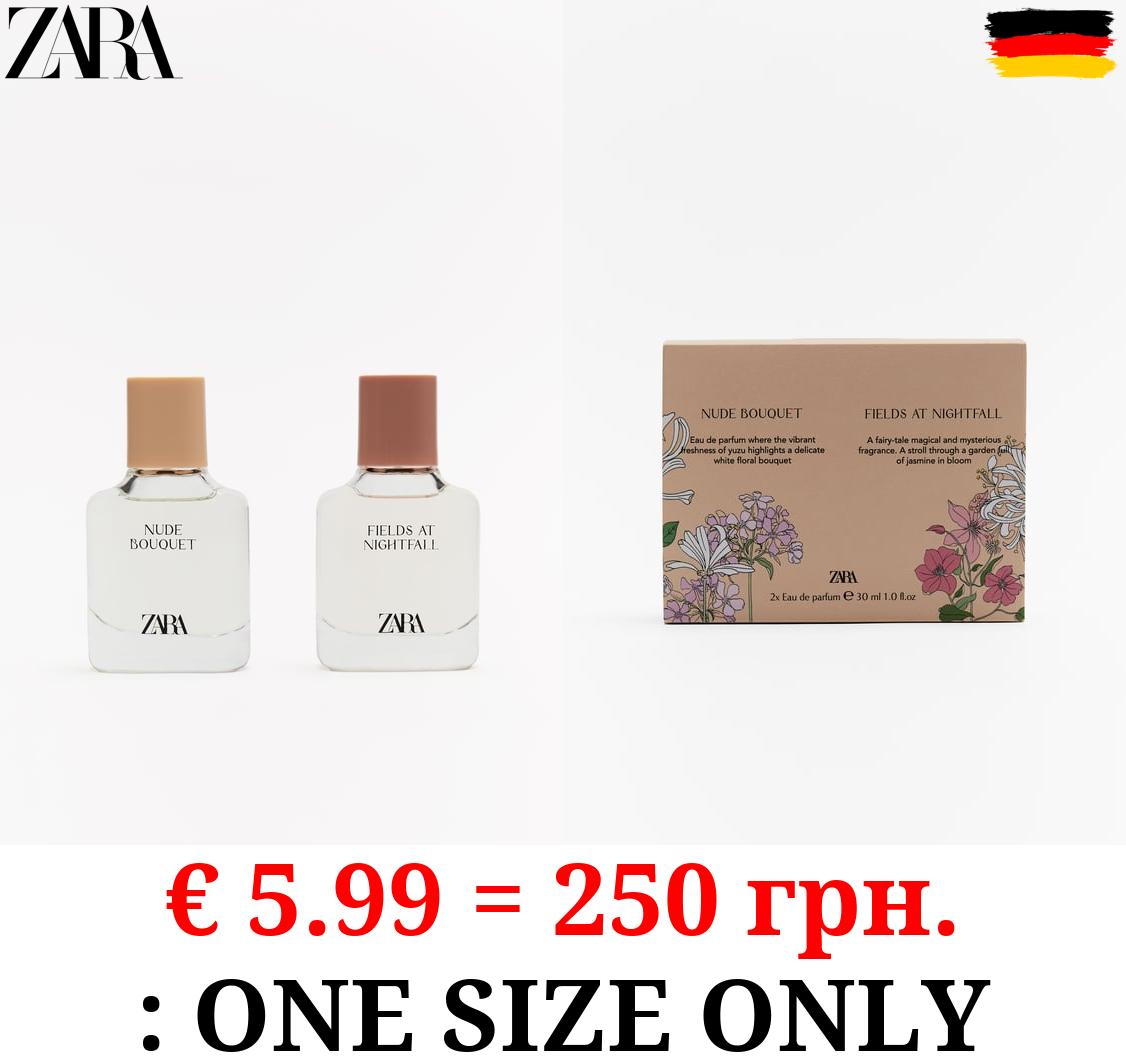 NUDE BOUQUET + FIELDS AT NIGHTFALL  2X30  ML / 1.01 oz