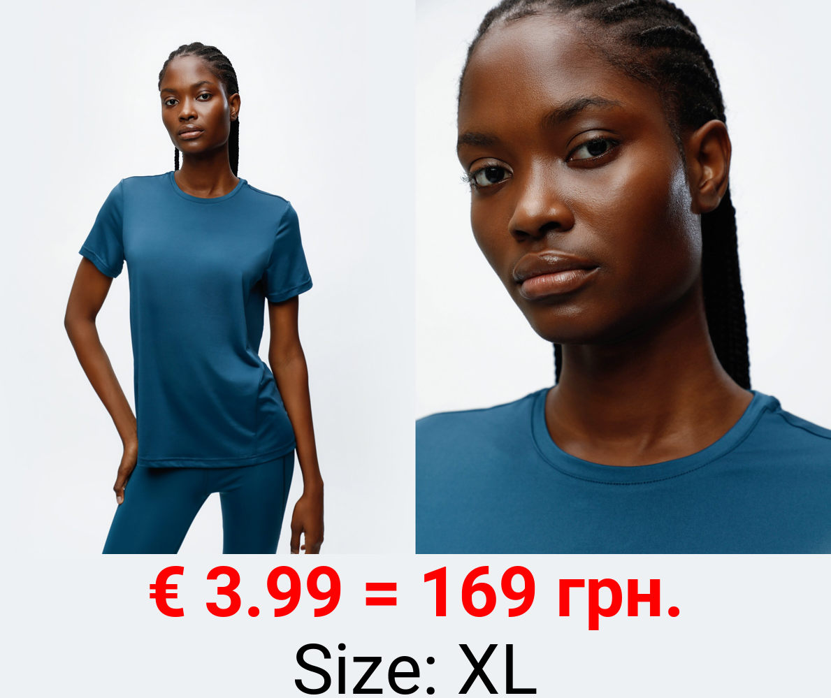 Basic short sleeve sports T-shirt