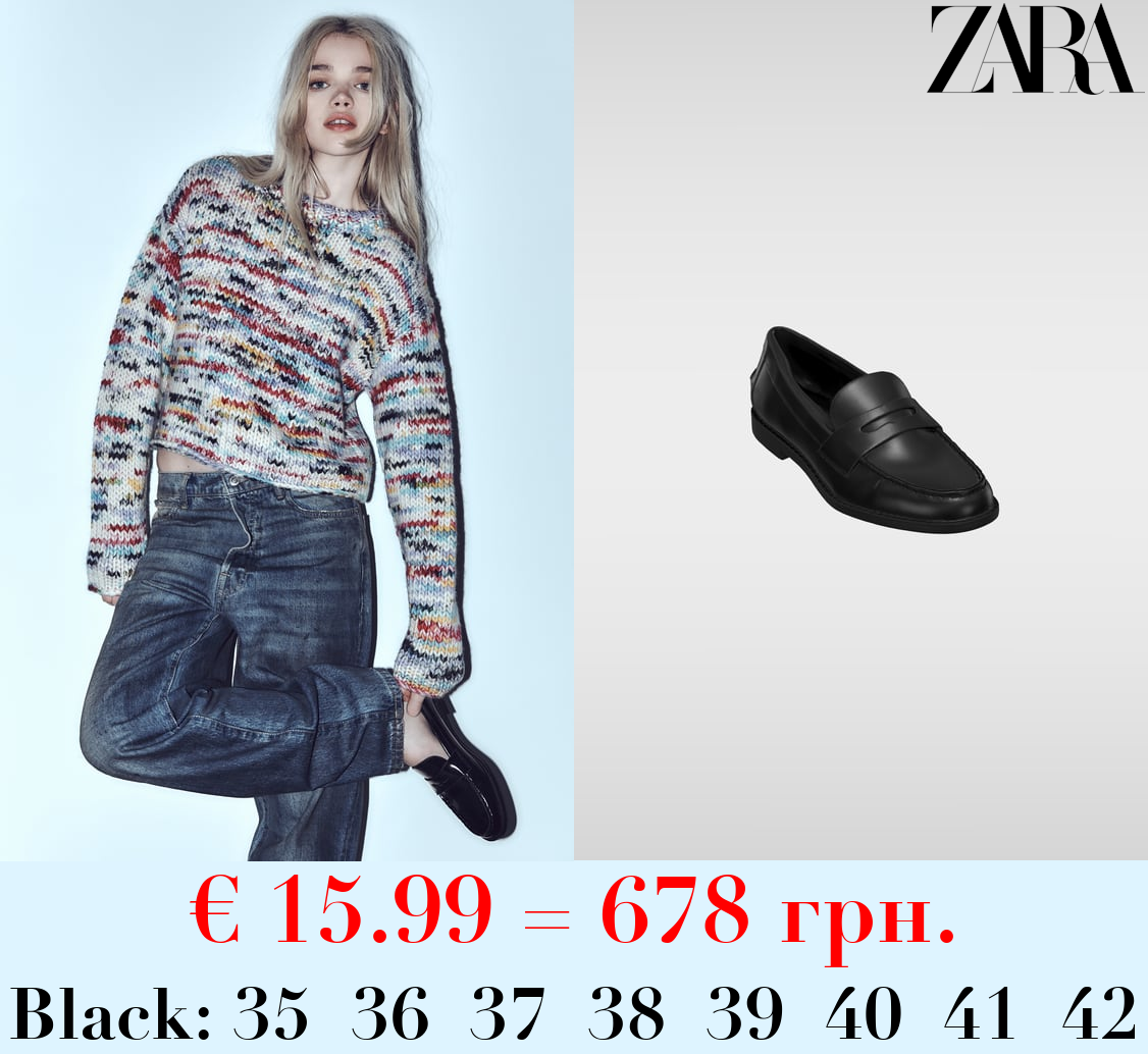 PATENT-FINISH LOAFERS