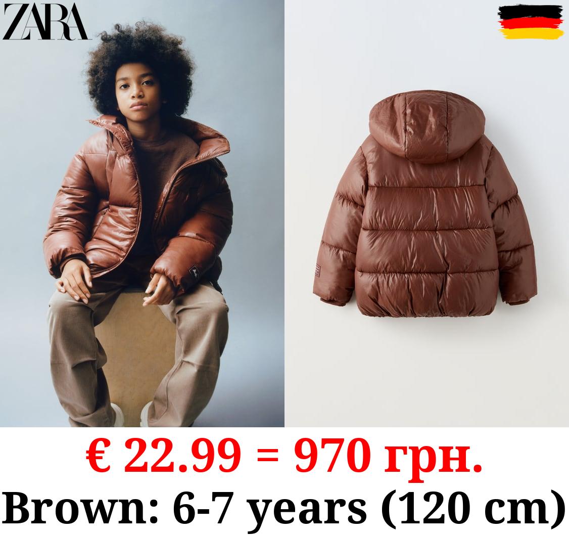 RIPSTOP WATER-REPELLENT PUFFER JACKET