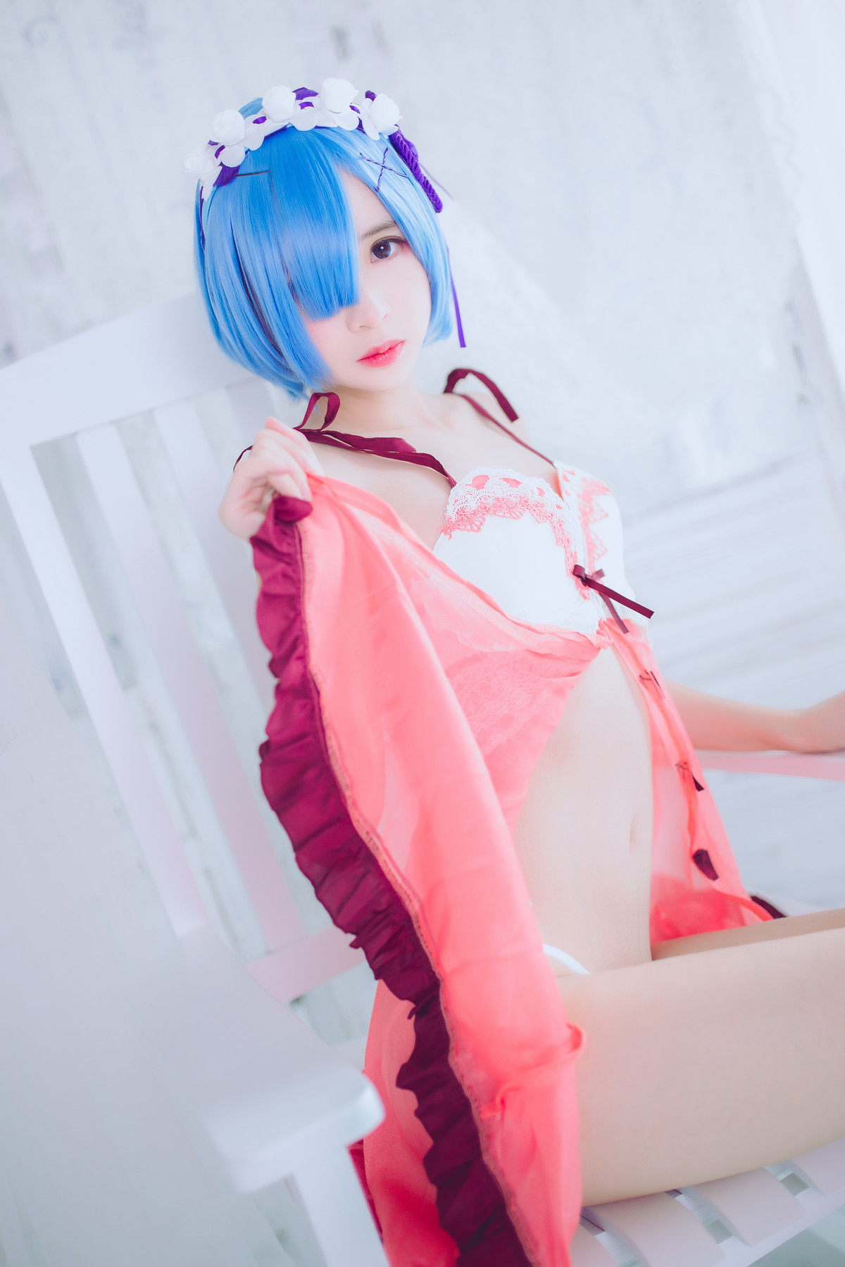 Cosplay 疯猫ss 蕾姆 5