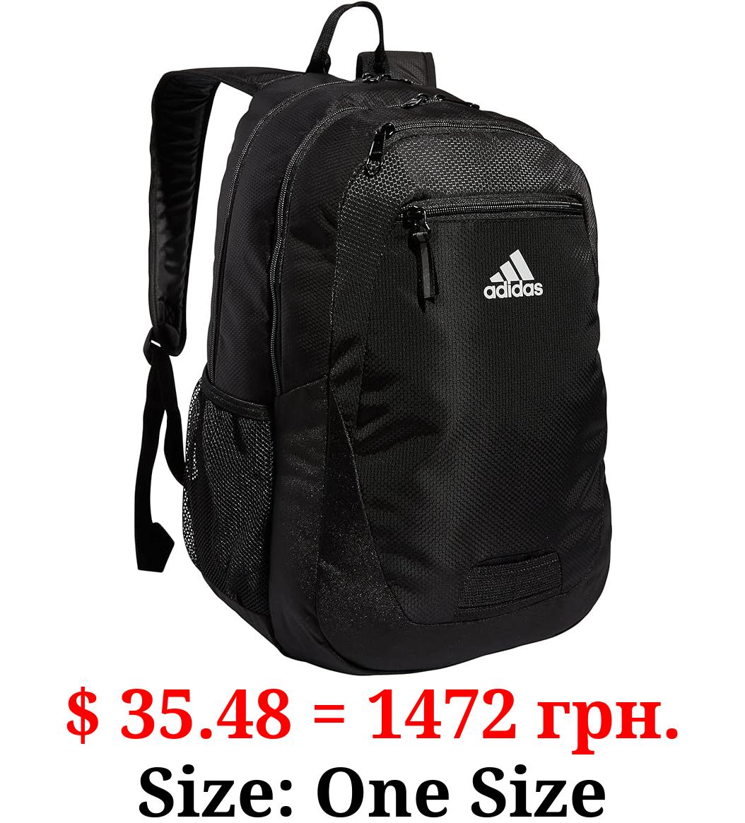 adidas Foundation 6 Backpack, Black/White, One Size