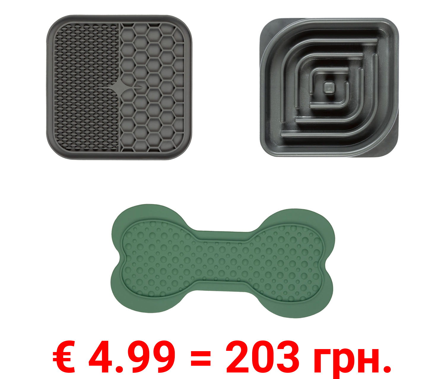 Zoofari Schleckmatten / Anti-Schling Napf, spülmaschienengeeignet