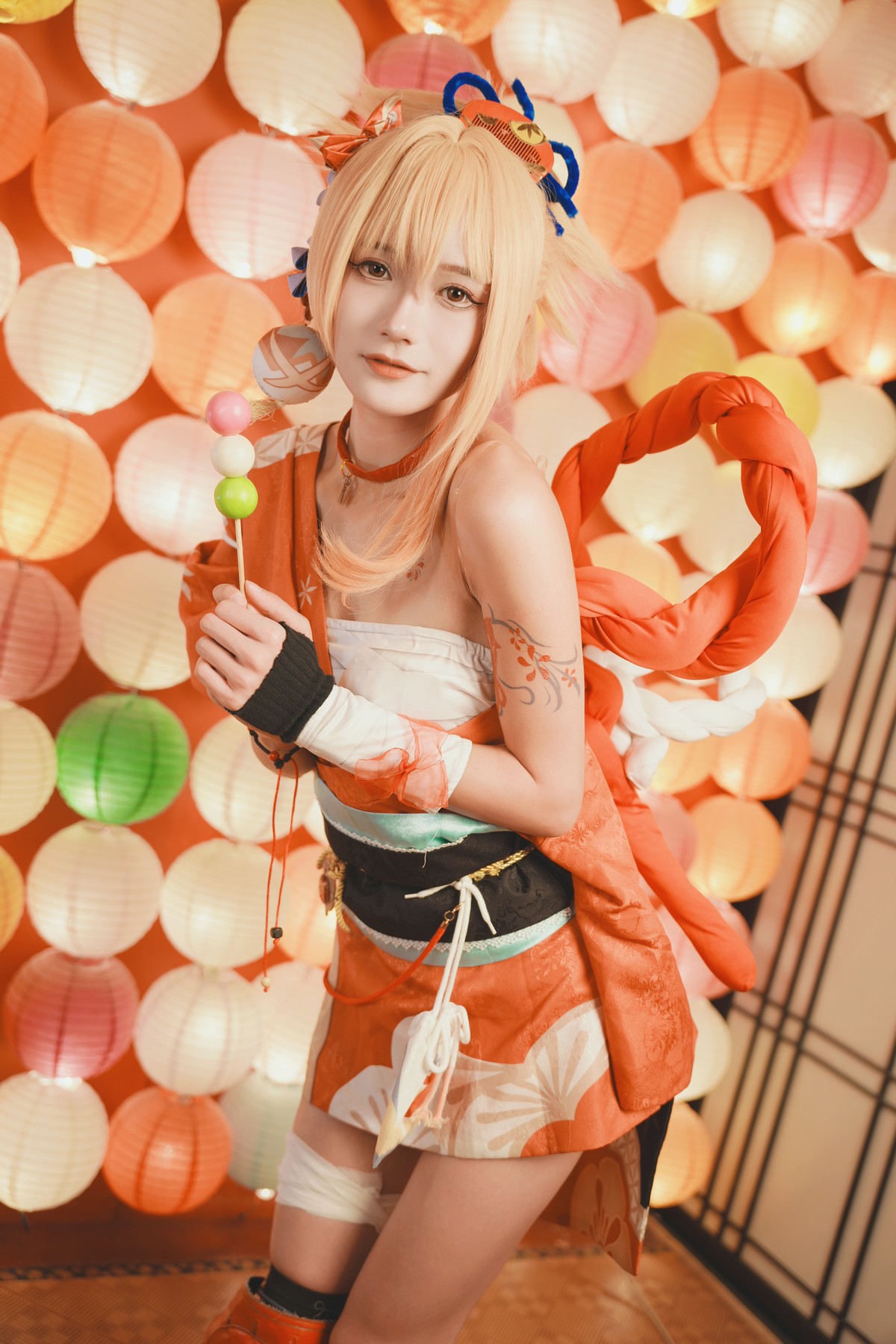 Cosplay 兔子Zzz不吃胡萝卜 我就说我就是宵宫 26