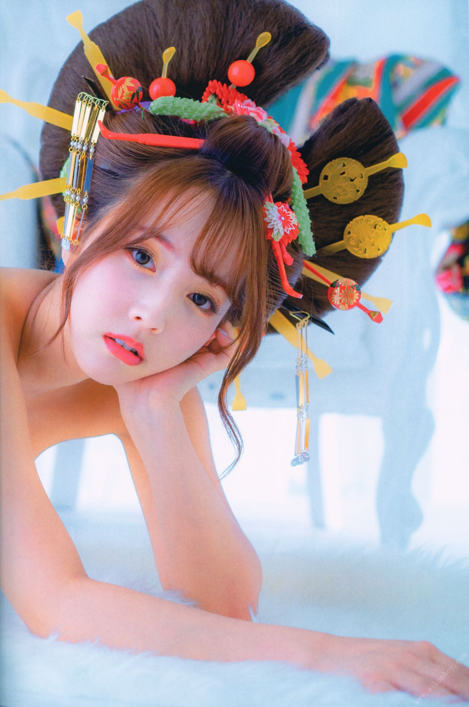 三上悠亜 花魁写真集『和美写美』 82
