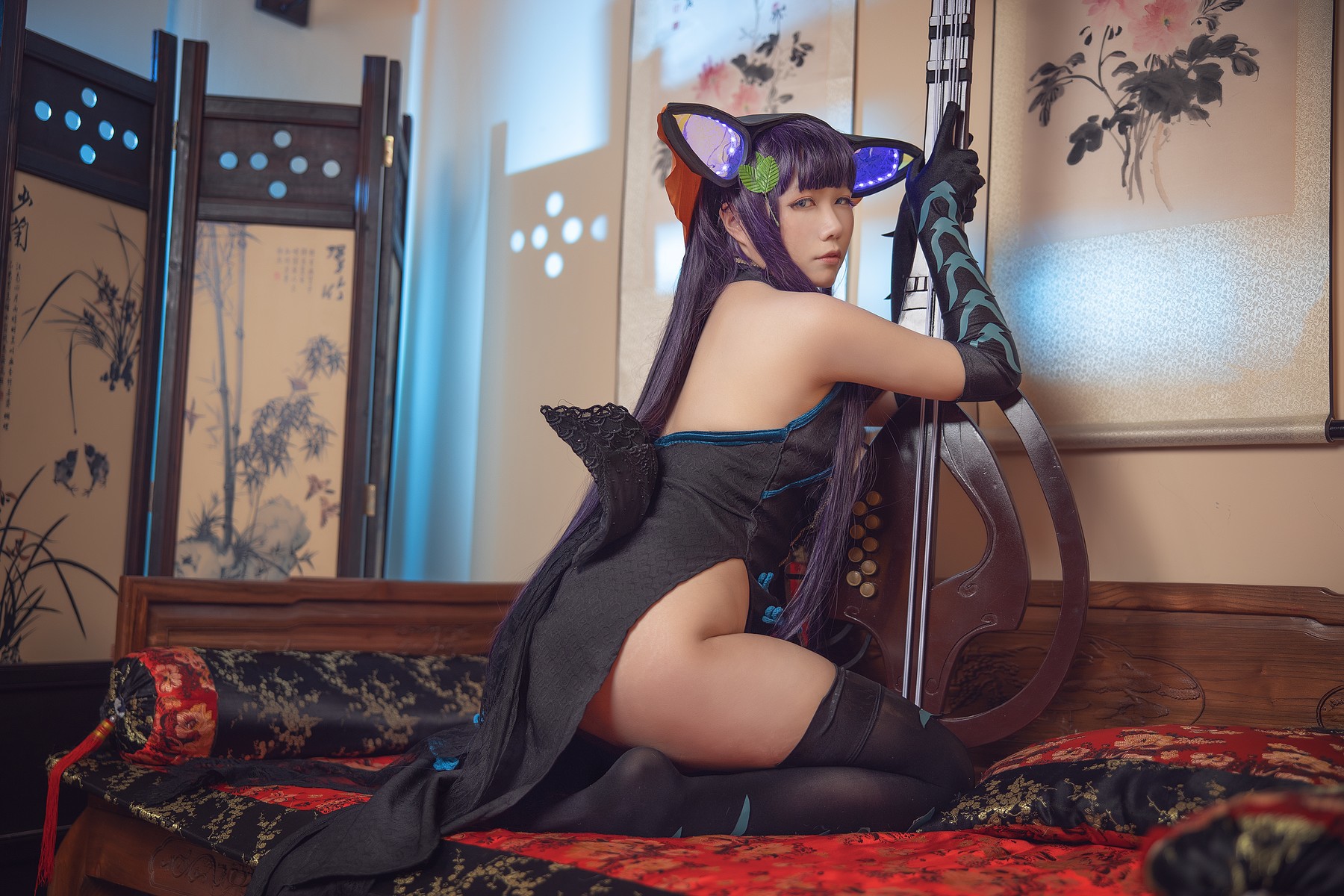 Cosplay 麻花麻花酱 杨玉环满破+二破 14