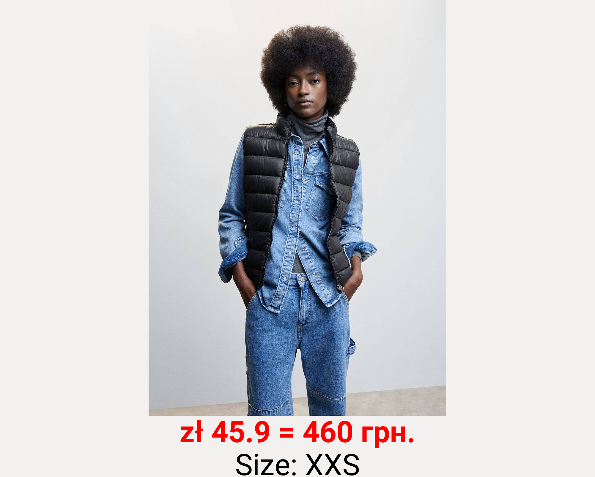 Chaleco acolchado ultra ligero