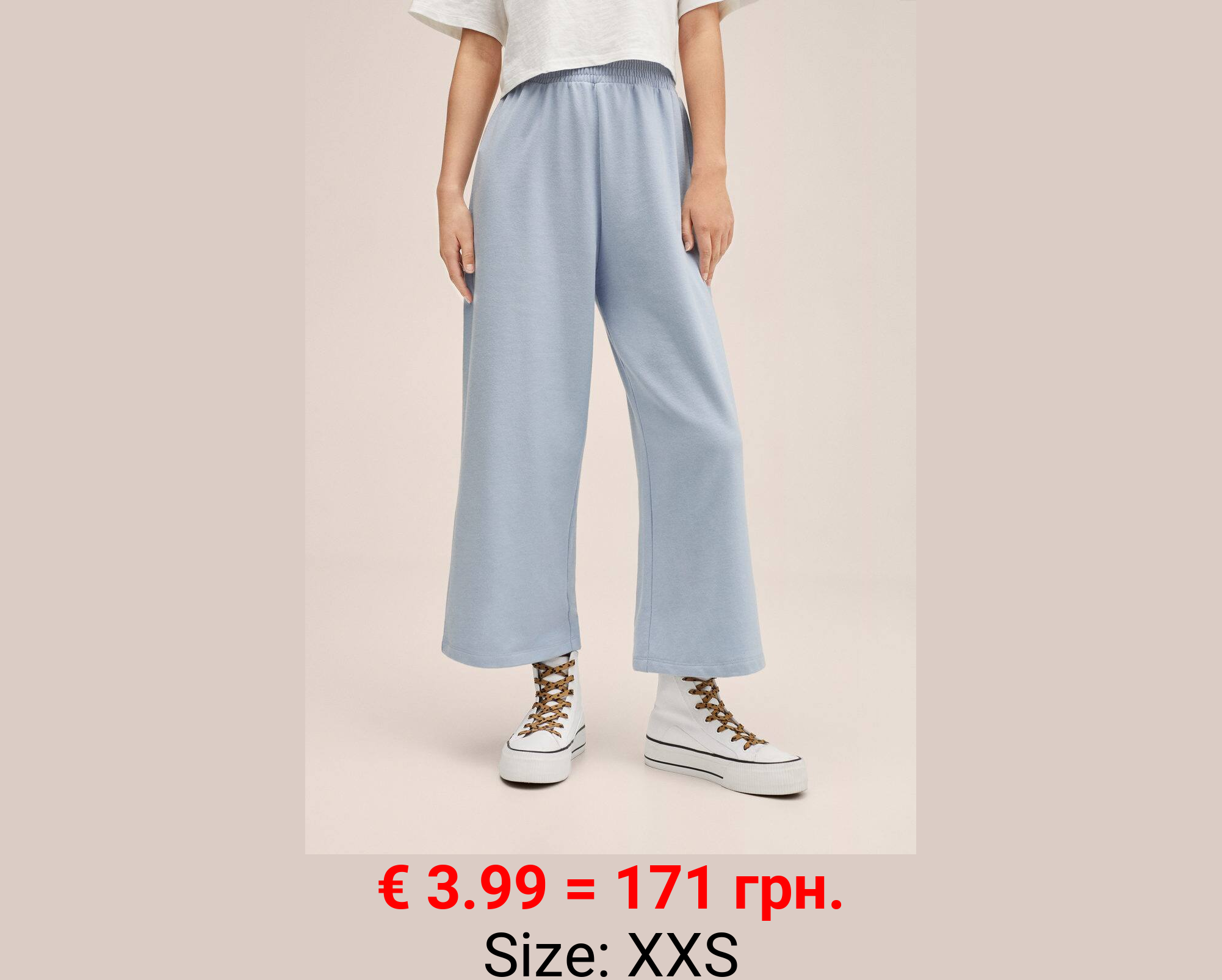 Pantalón culotte punto