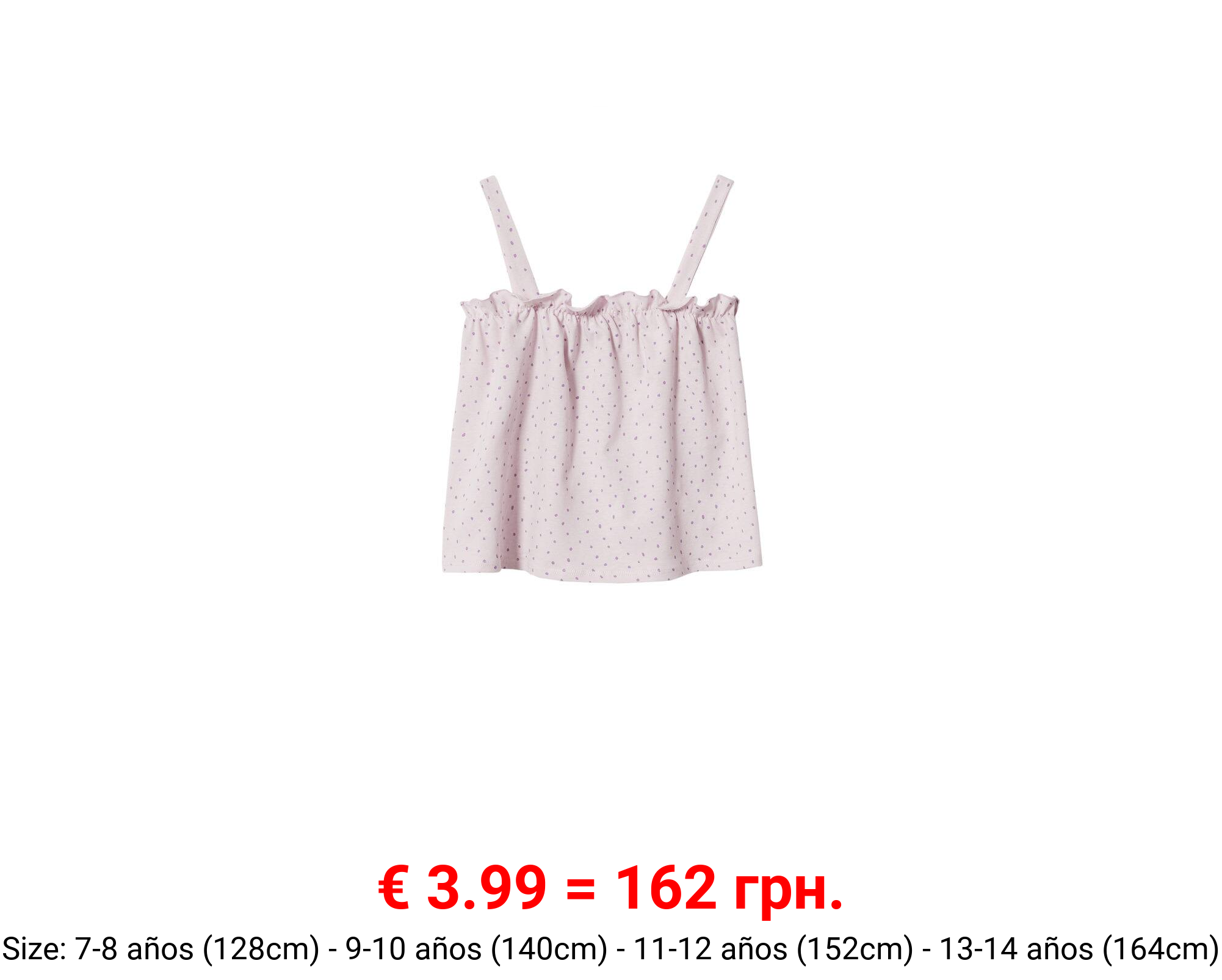 Top algodón volante