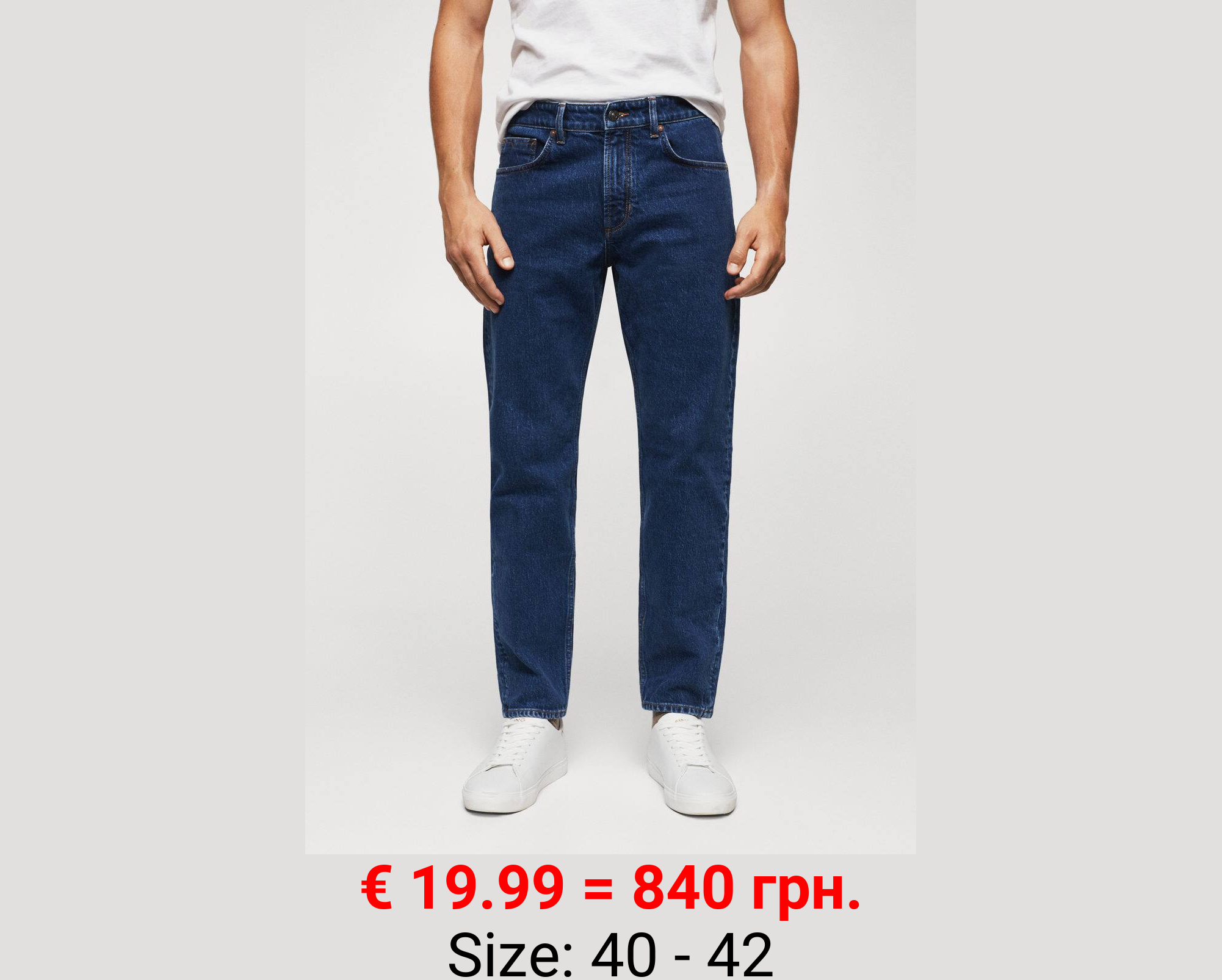 Jeans ben tapered cropped