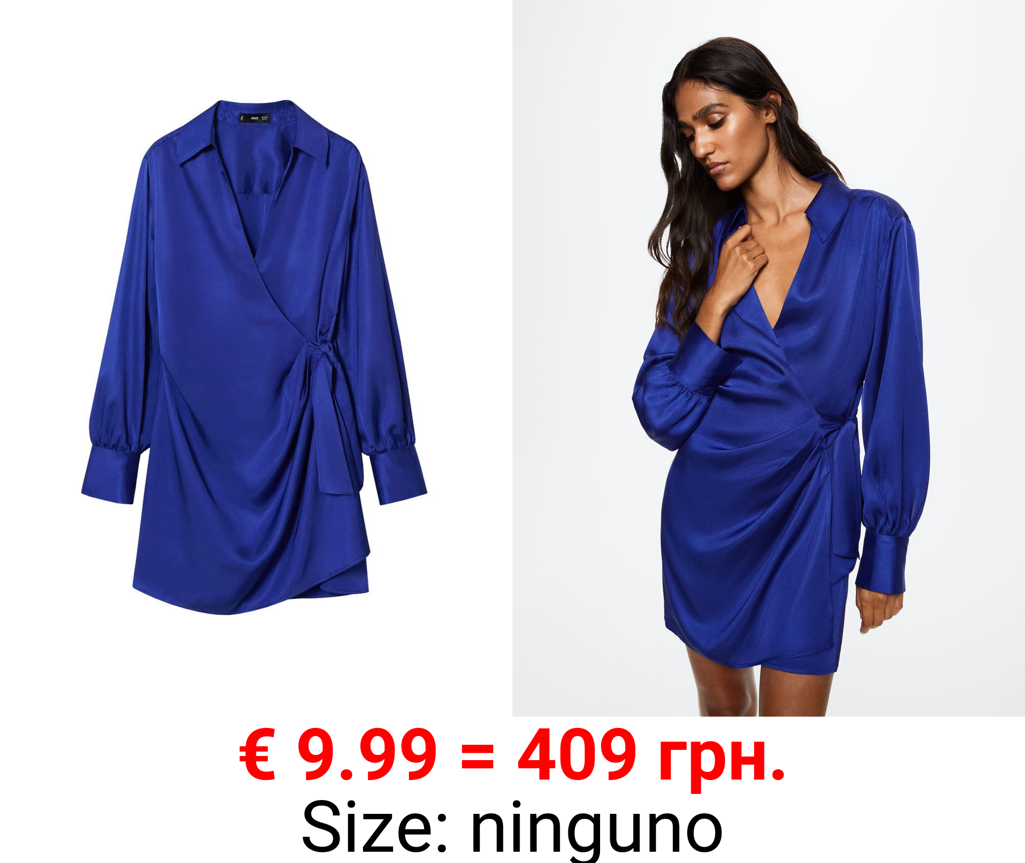 vestido fluido camisero