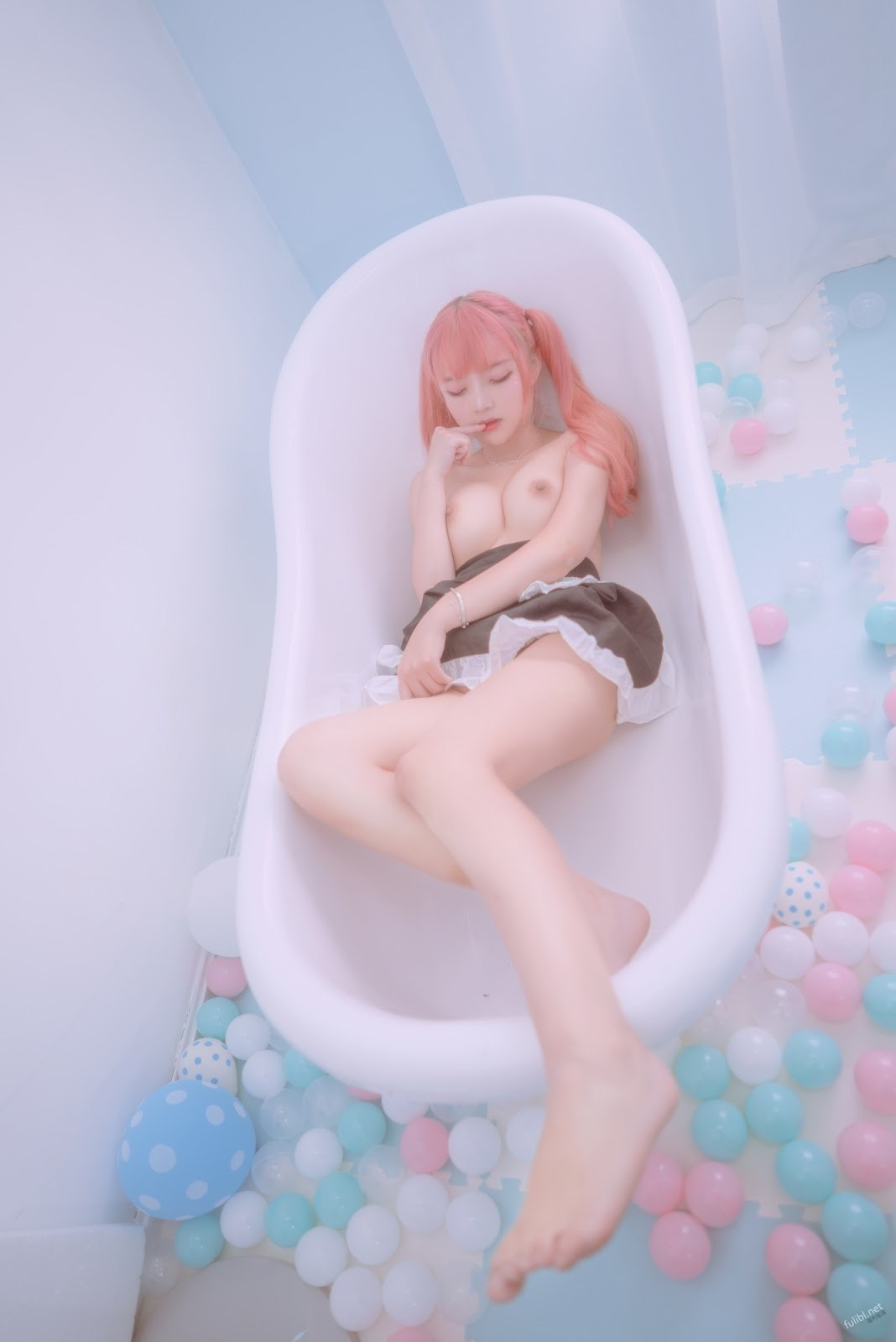 [一只雲燒] Cosplay Crimson Maid 緋紅女僕 23