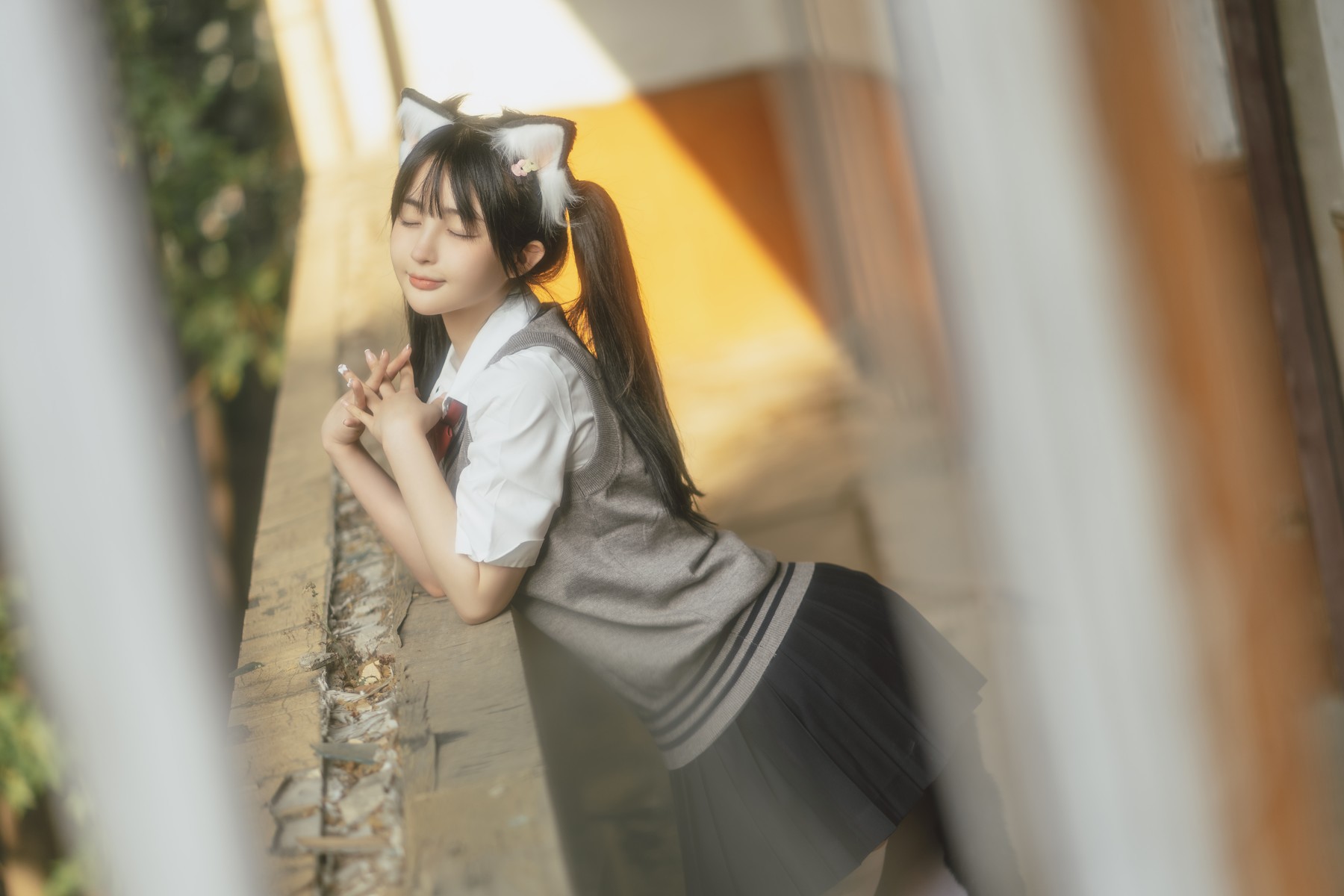 桜井宁宁 Cosplay 废墟jk 4