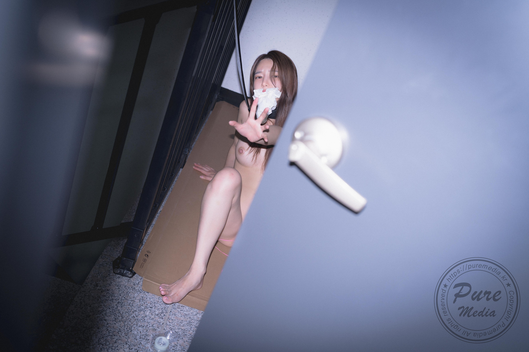 Yeha 예하, [PURE MEDIA] Vol.265 Hungry Bitch in The Stairwell Set.03 66