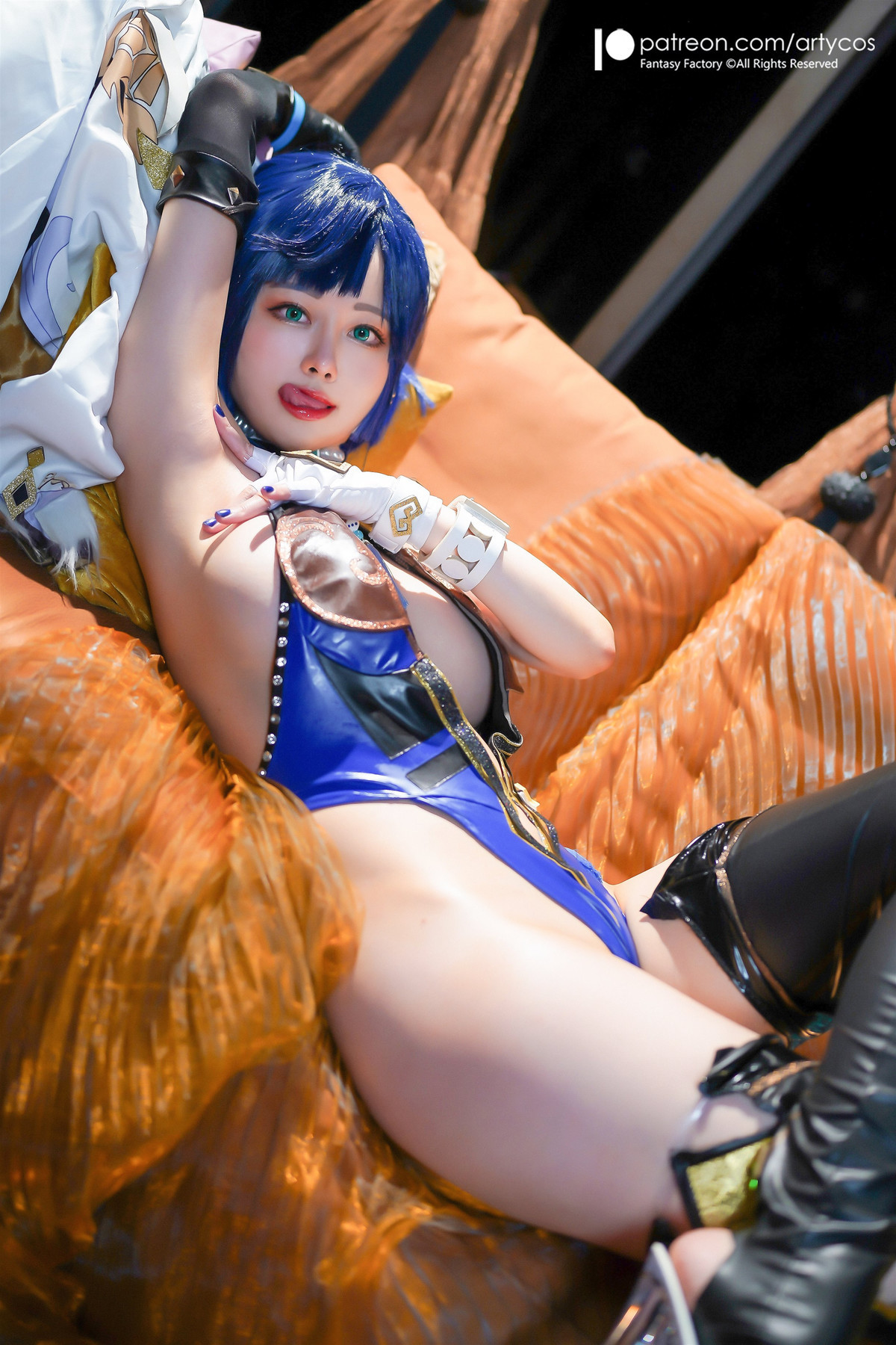 Cosplay Arty亞緹 Yelan 夜兰 Genshin Set.01 16