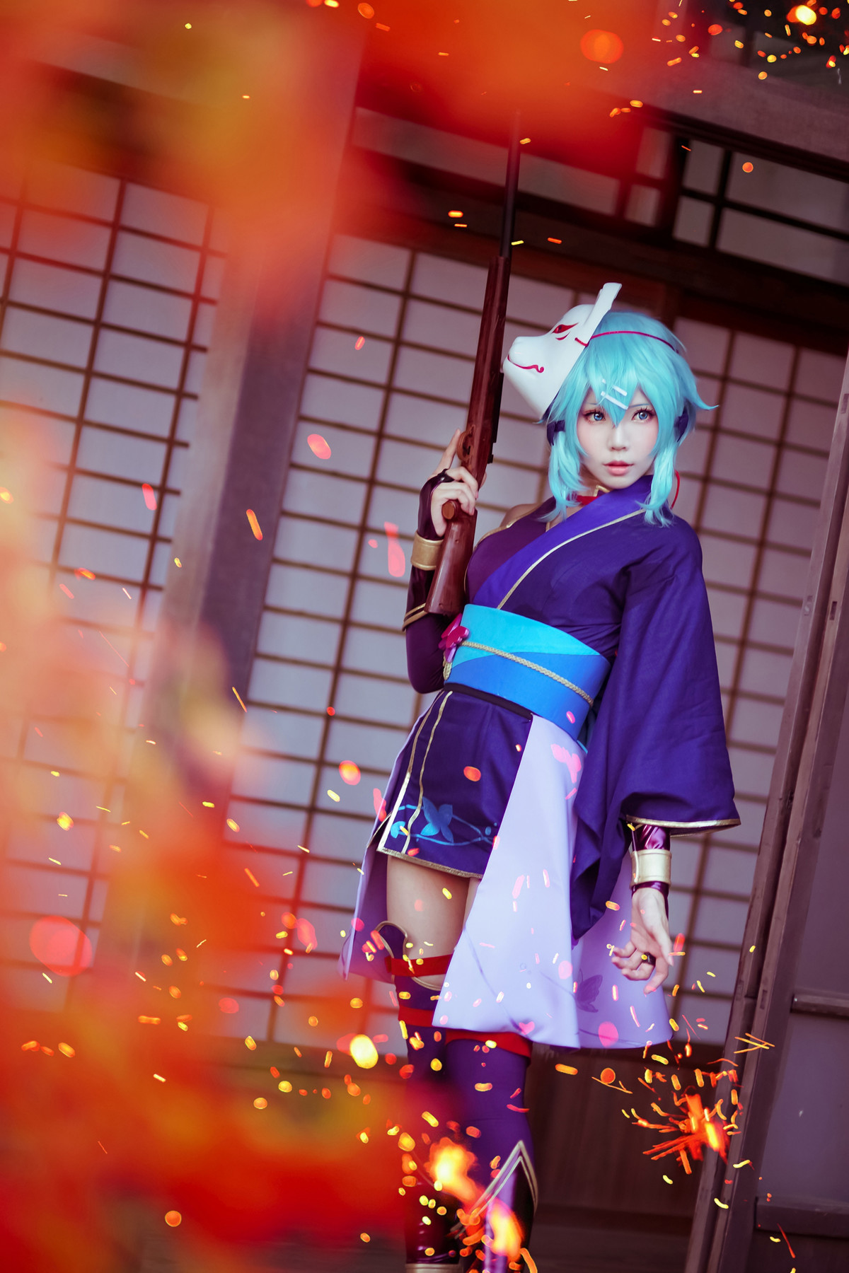 Cosplay ElyEE子 诗乃猎人 13