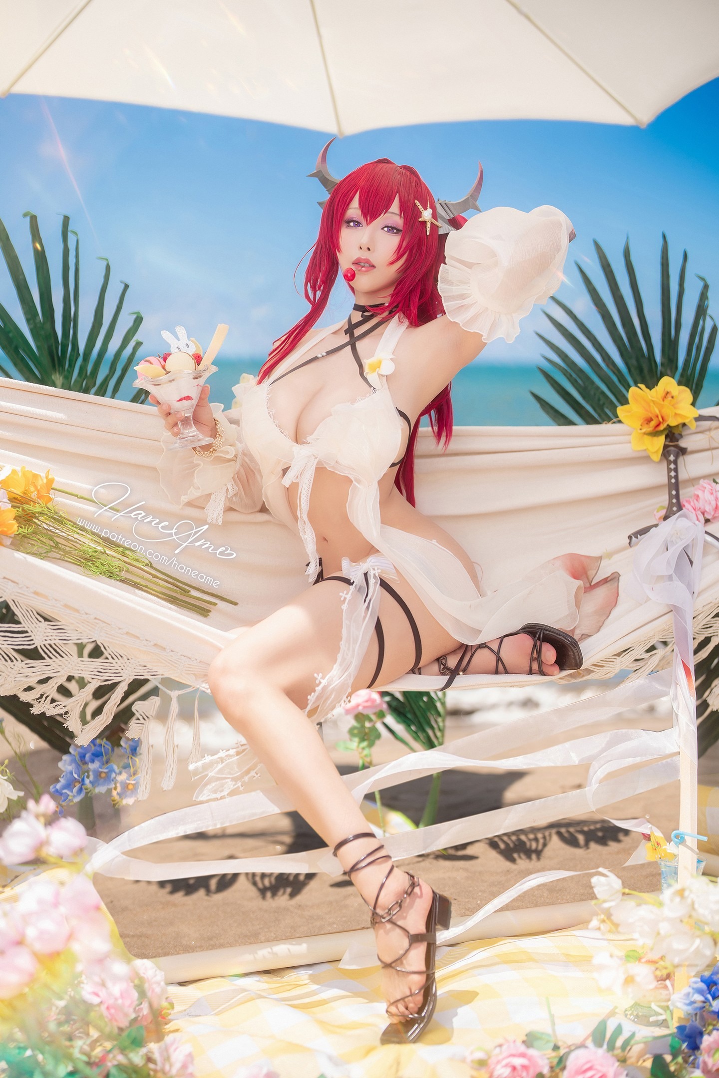 Hane Ame 雨波写真 - Arknights Surtr 泳裝 7