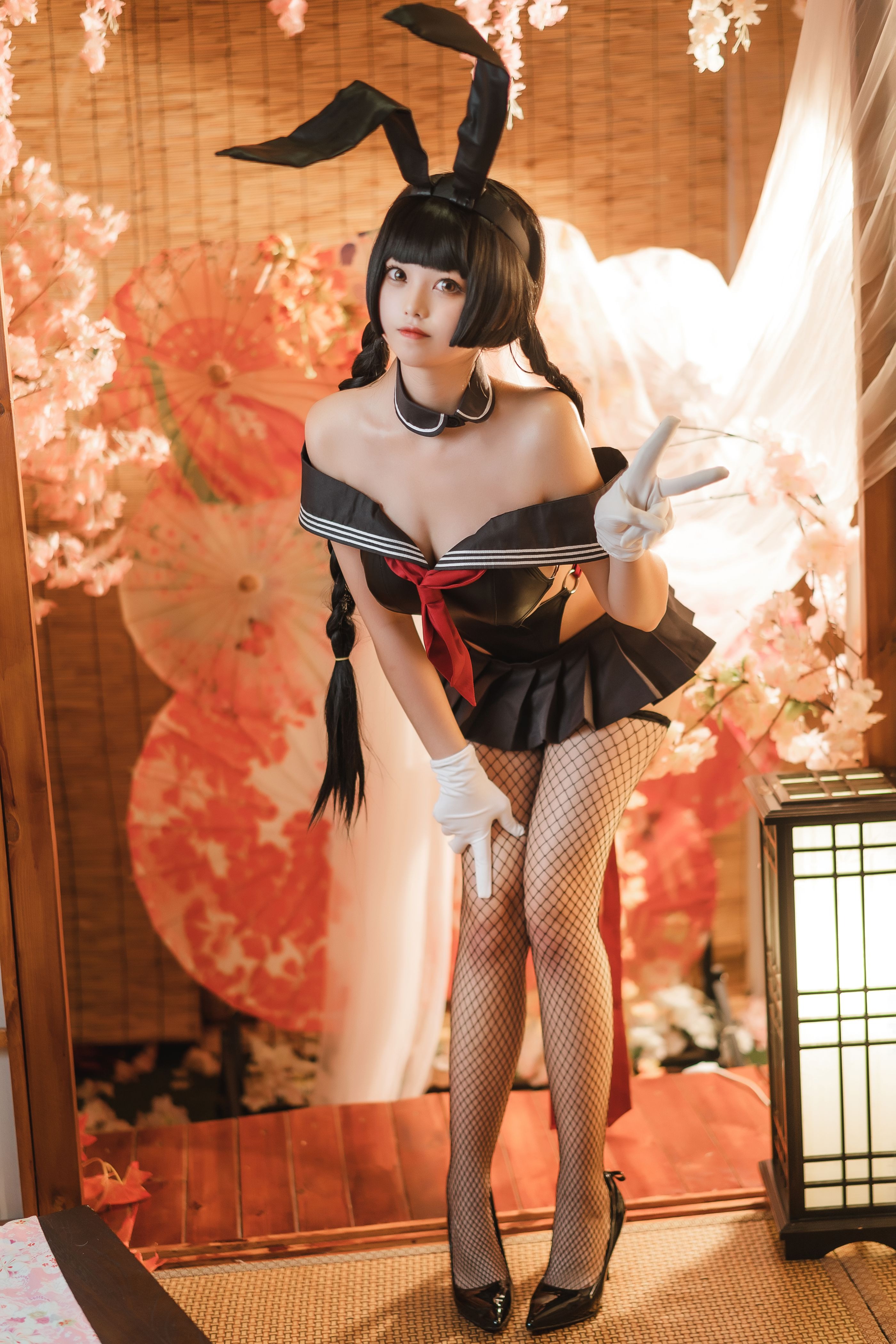 蜜汁猫裘 - NO.75 卯月桃子 [50P-758MB] 15