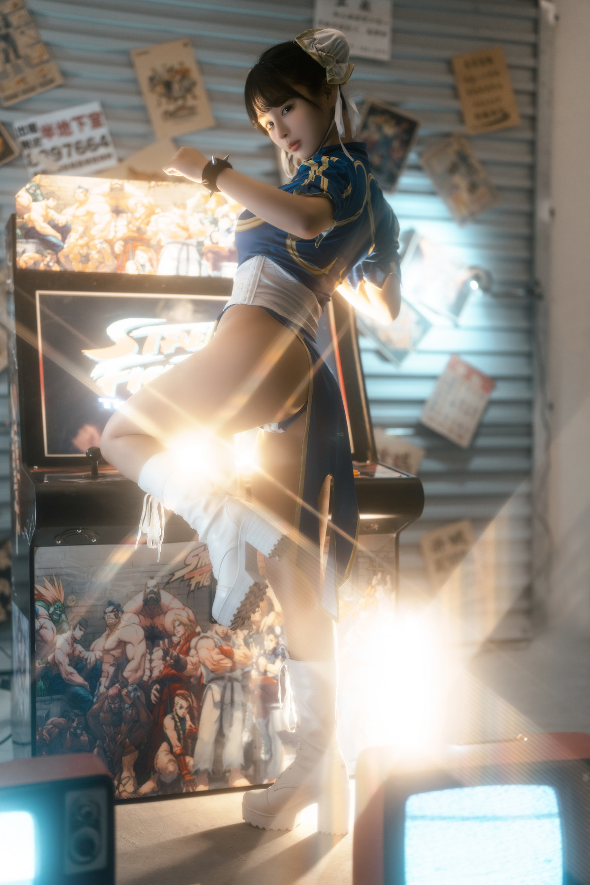 Cosplay 桜井宁宁 电玩春丽 Set.01 24