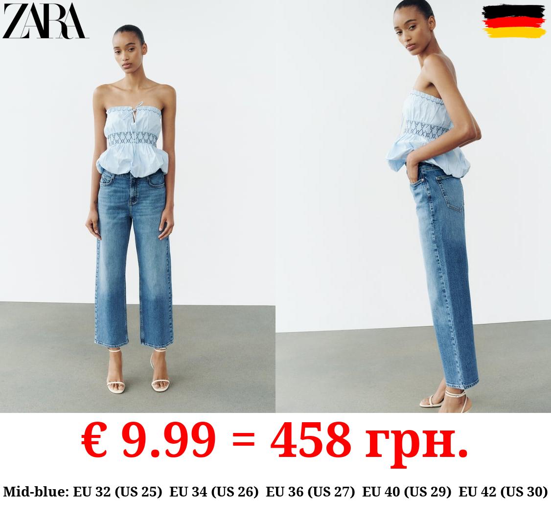Z1975 STRAIGHT ANKLE COMFORT HIGH-WAIST JEANS