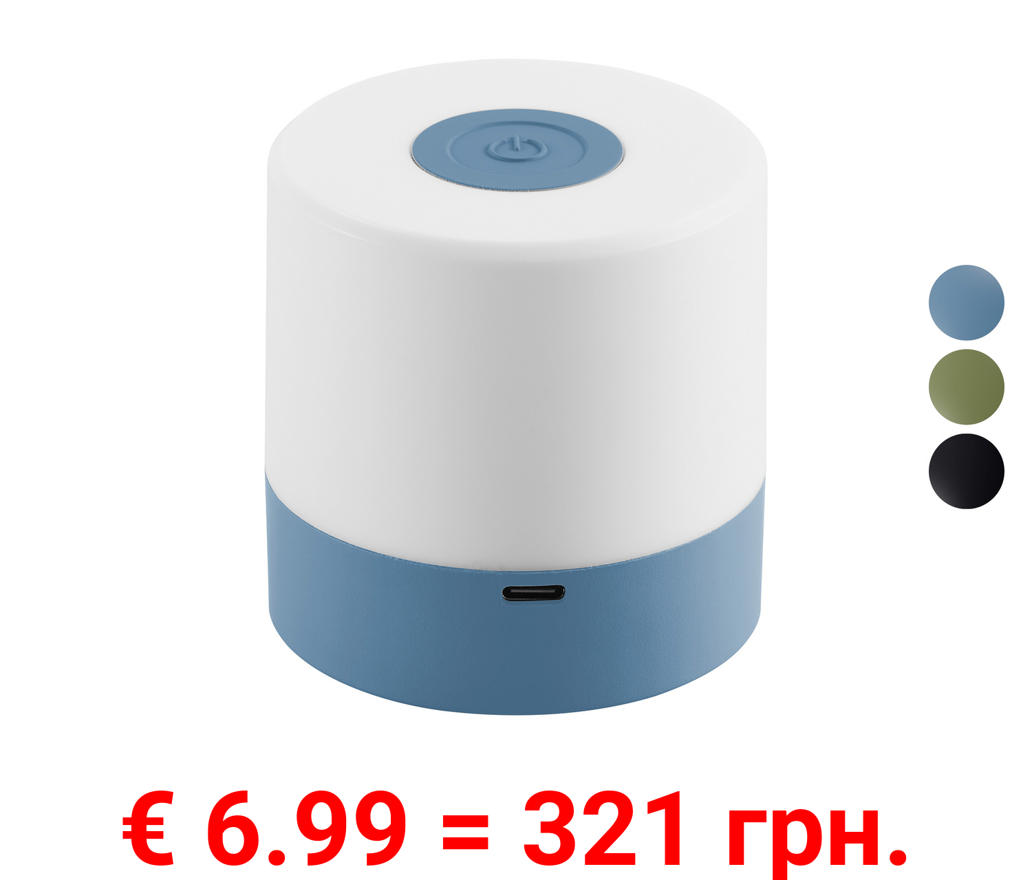 LIVARNO home LED Akku Tischleuchte, 1,85 W