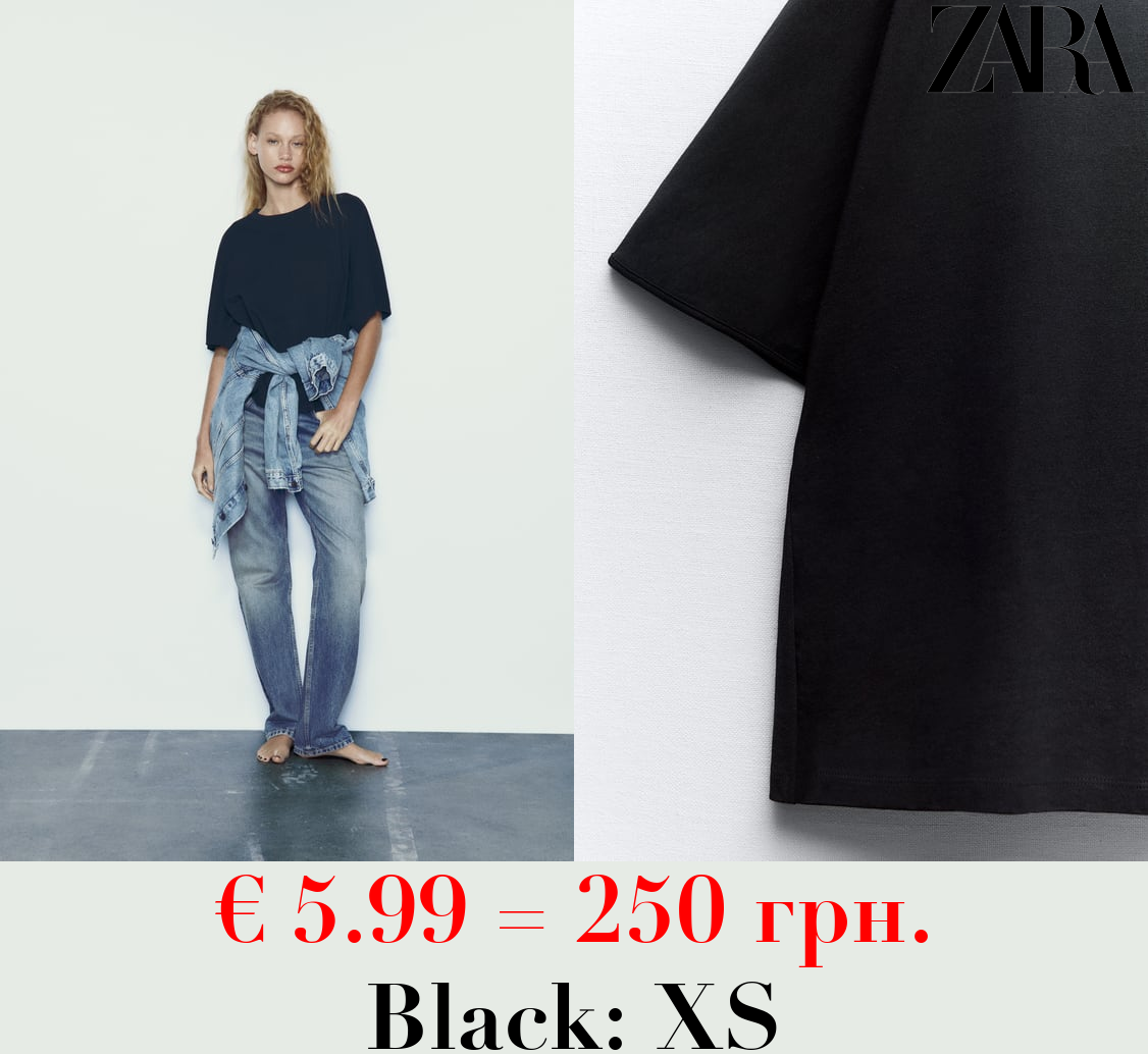 HEAVY COTTON COCOON T-SHIRT