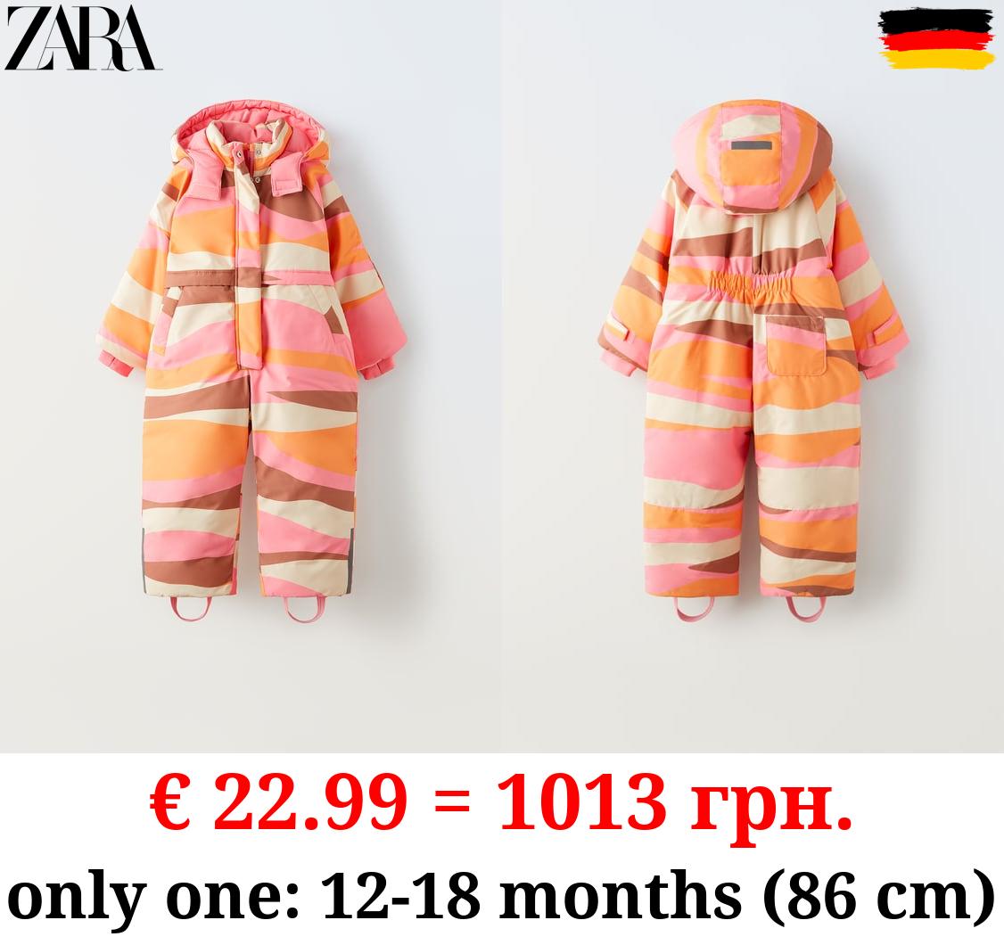 WATER-REPELLENT AND WIND-RESISTANT SKI COLLECTION JUMPSUIT