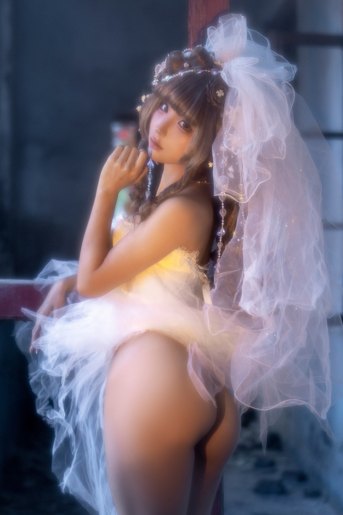 Cosplay 蠢沫沫Chunmomo 婚纱 Wedding Dress 25