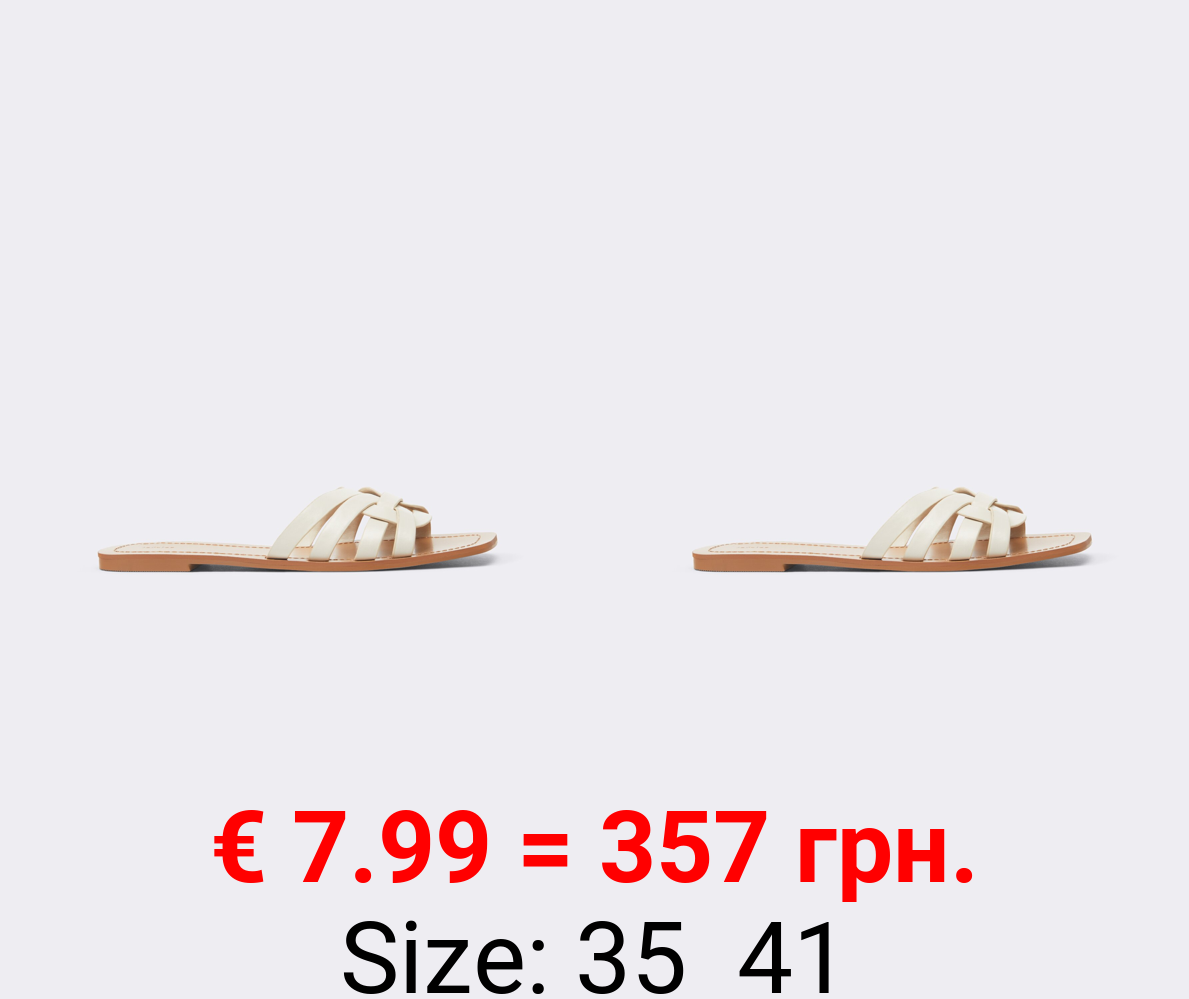 Strappy flat sandals