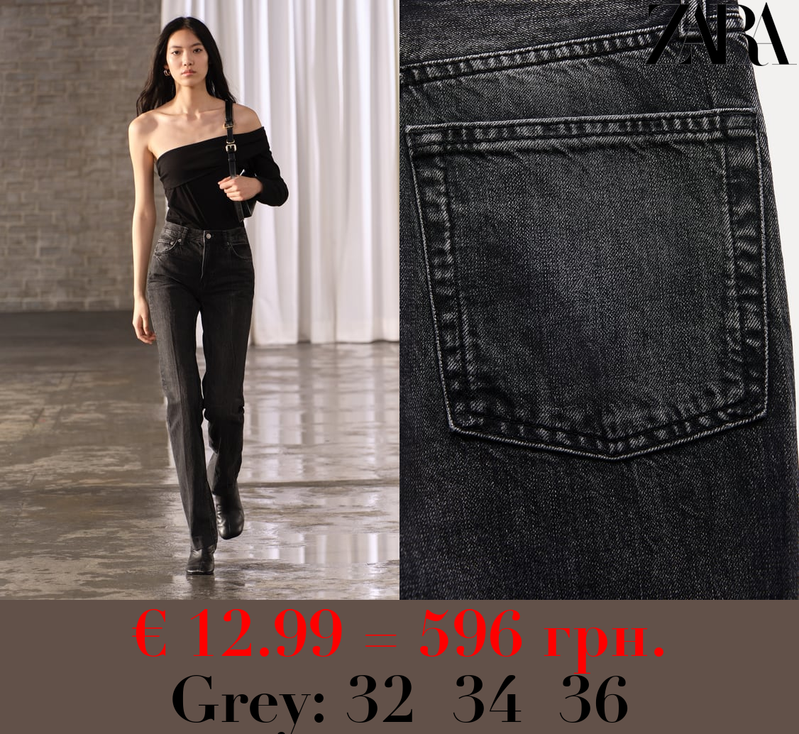 ZW COLLECTION BOOTCUT HIGH-WAIST JEANS