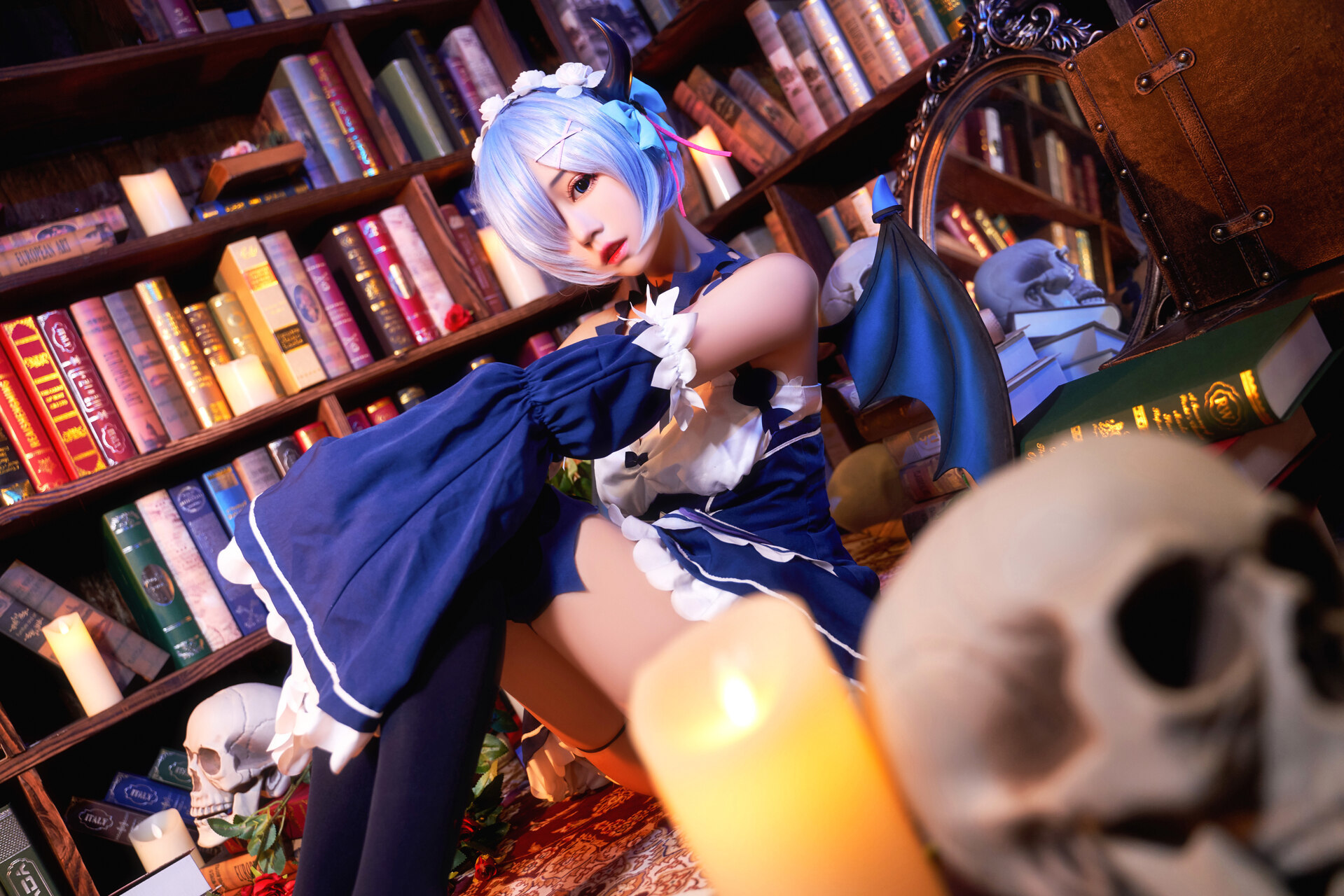 [猫君君] 雷姆小恶魔 Rem Little Devil 5