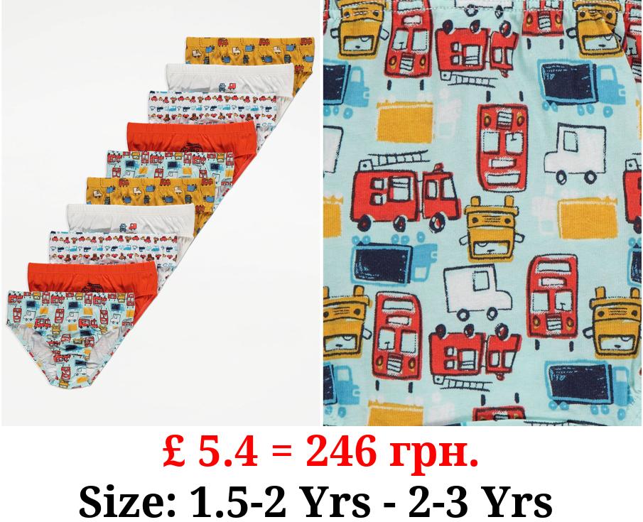 Bright Car Briefs 10 Pack