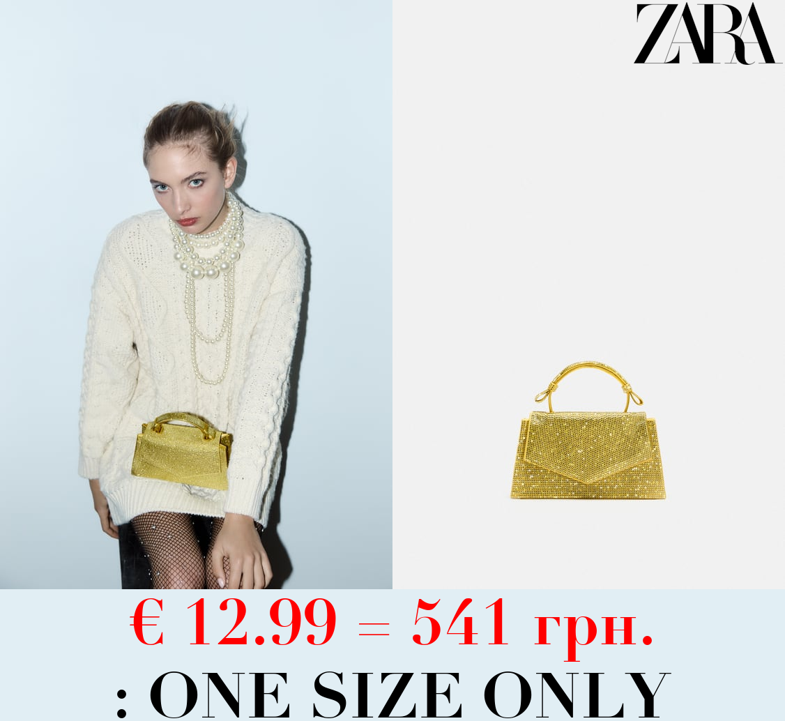 SHIMMERY MINI CITY BAG