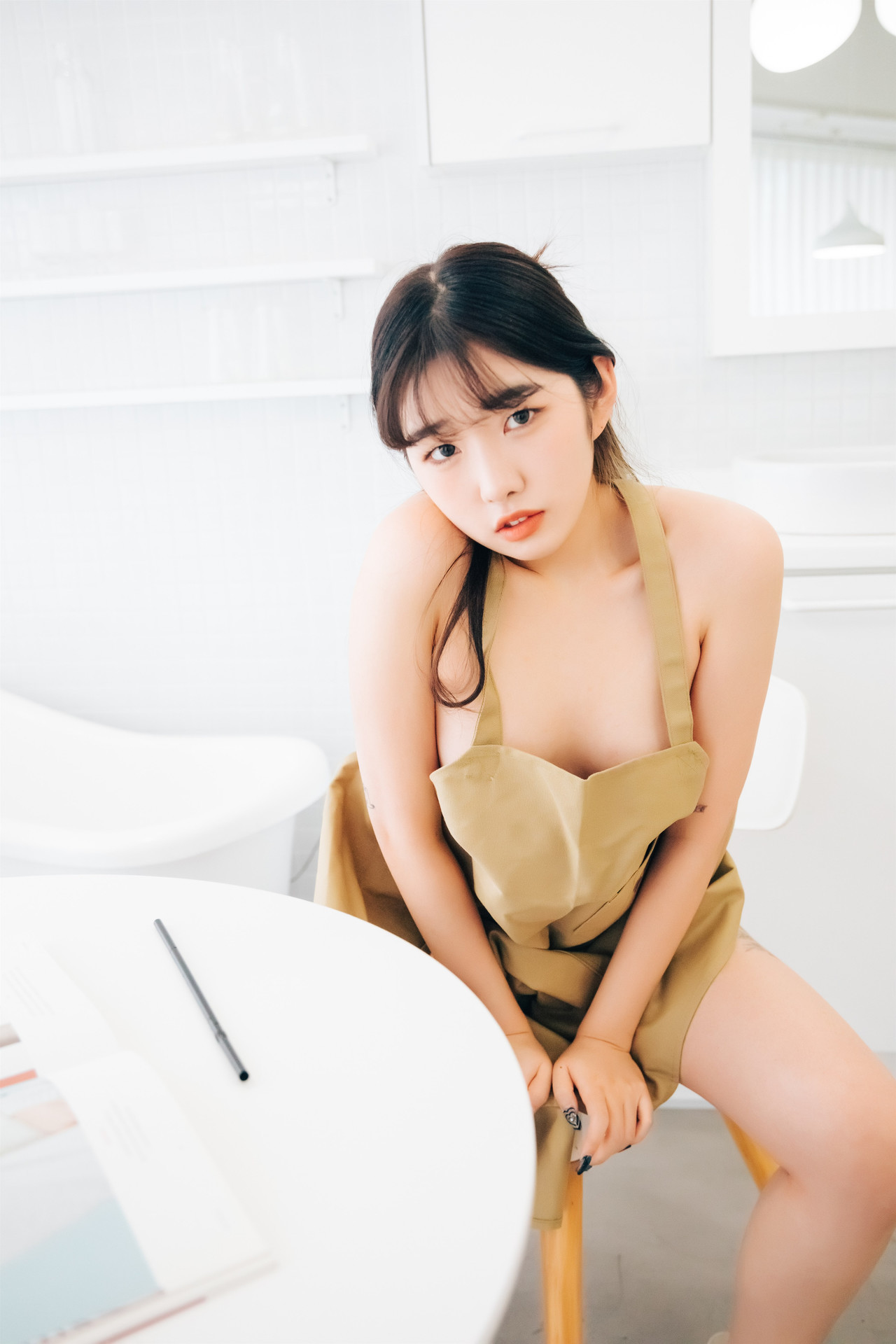 Sonson 손손, [Loozy] Nude Apron Set.02 49