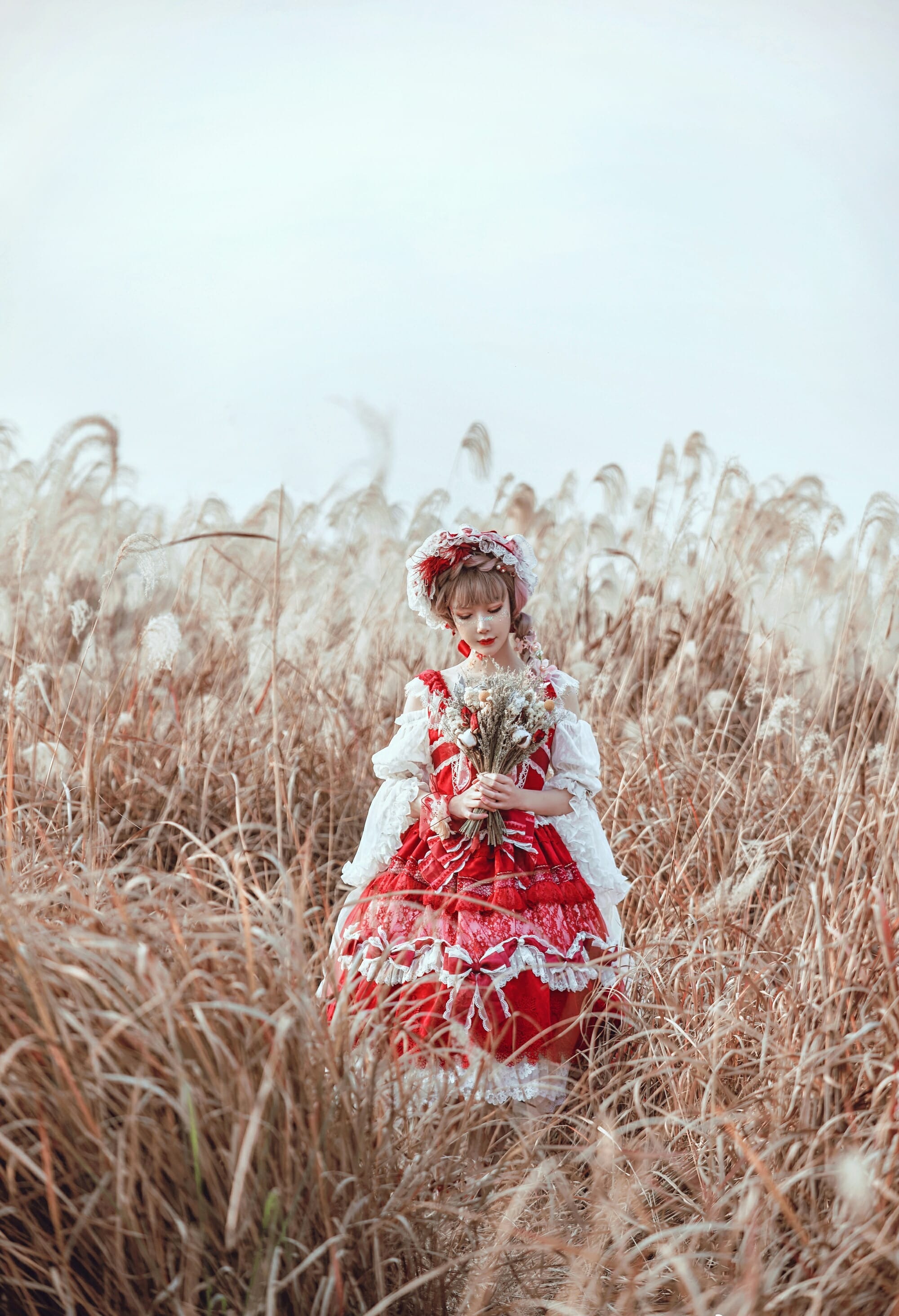 阿包也是兔娘-lolita红裙 [12P] 4