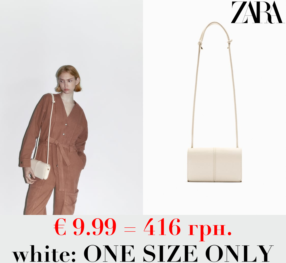 CROSSBODY BAG WITH KNOTTED STRAP