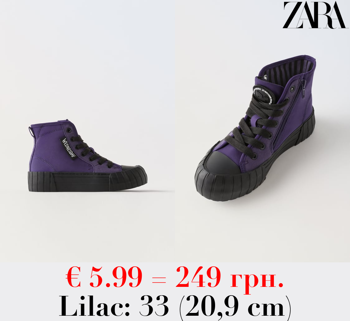 WEDNESDAY © HIGH-TOP SNEAKERS