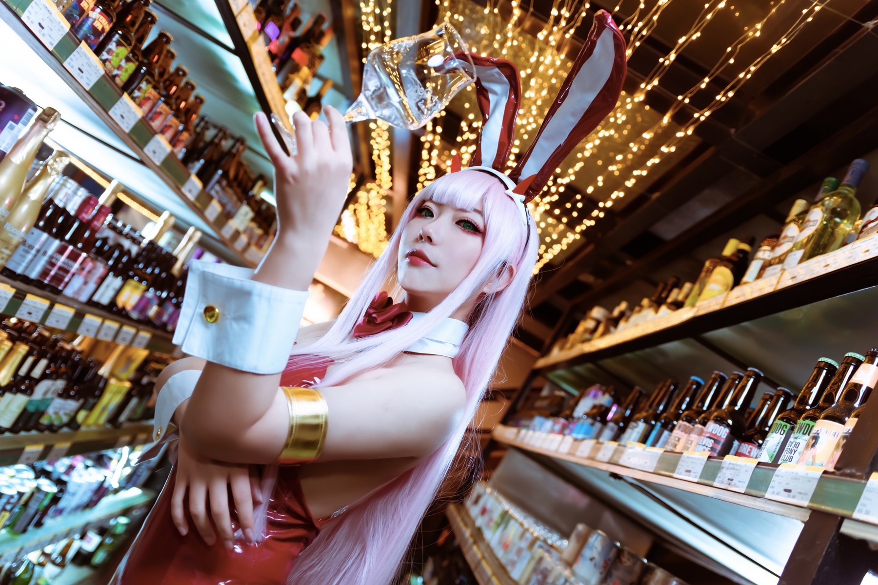 机智的哔啵 Cosplay Zero Two Bunnygirl 2