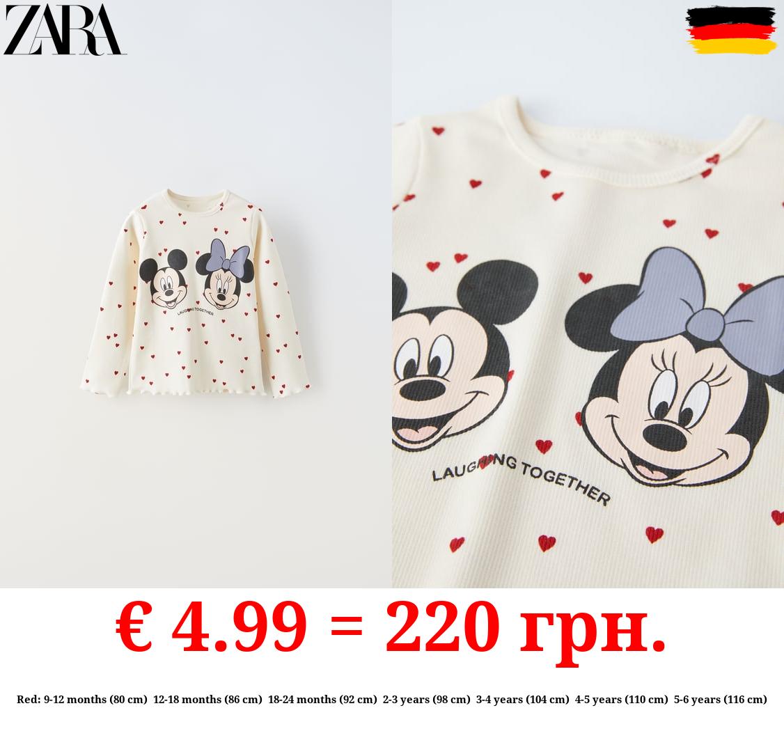 MINNIE MOUSE © DISNEY RIBBED T-SHIRT