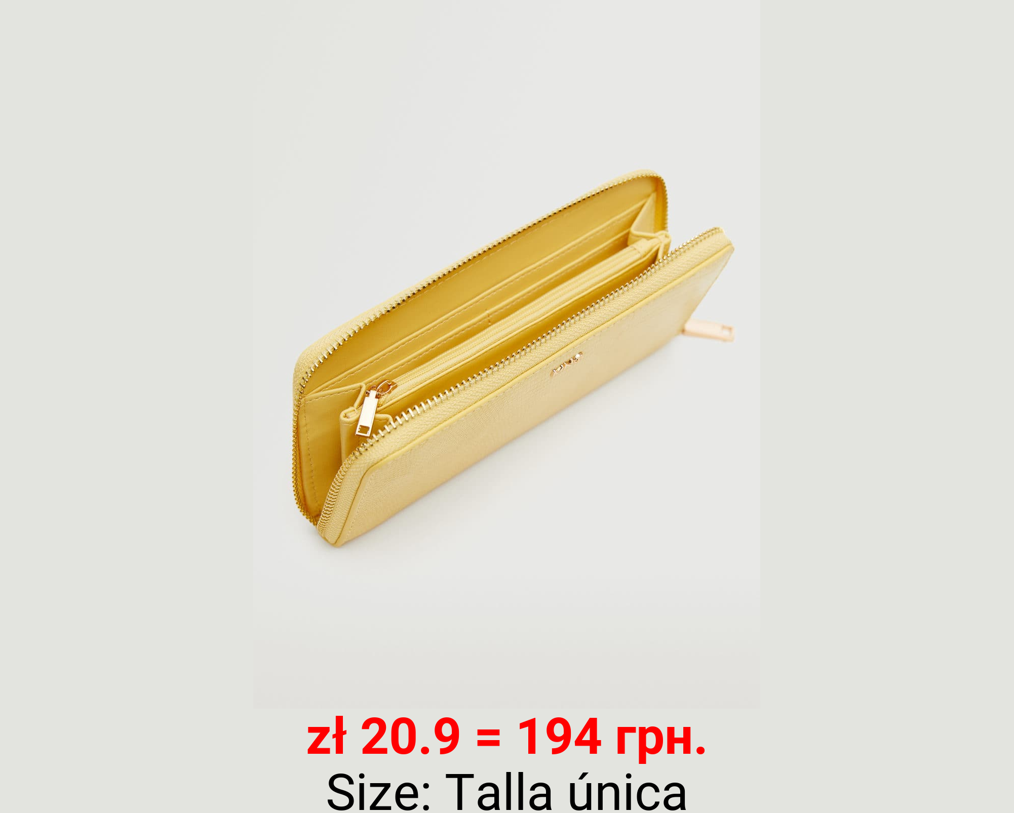 Billetera cremallera 